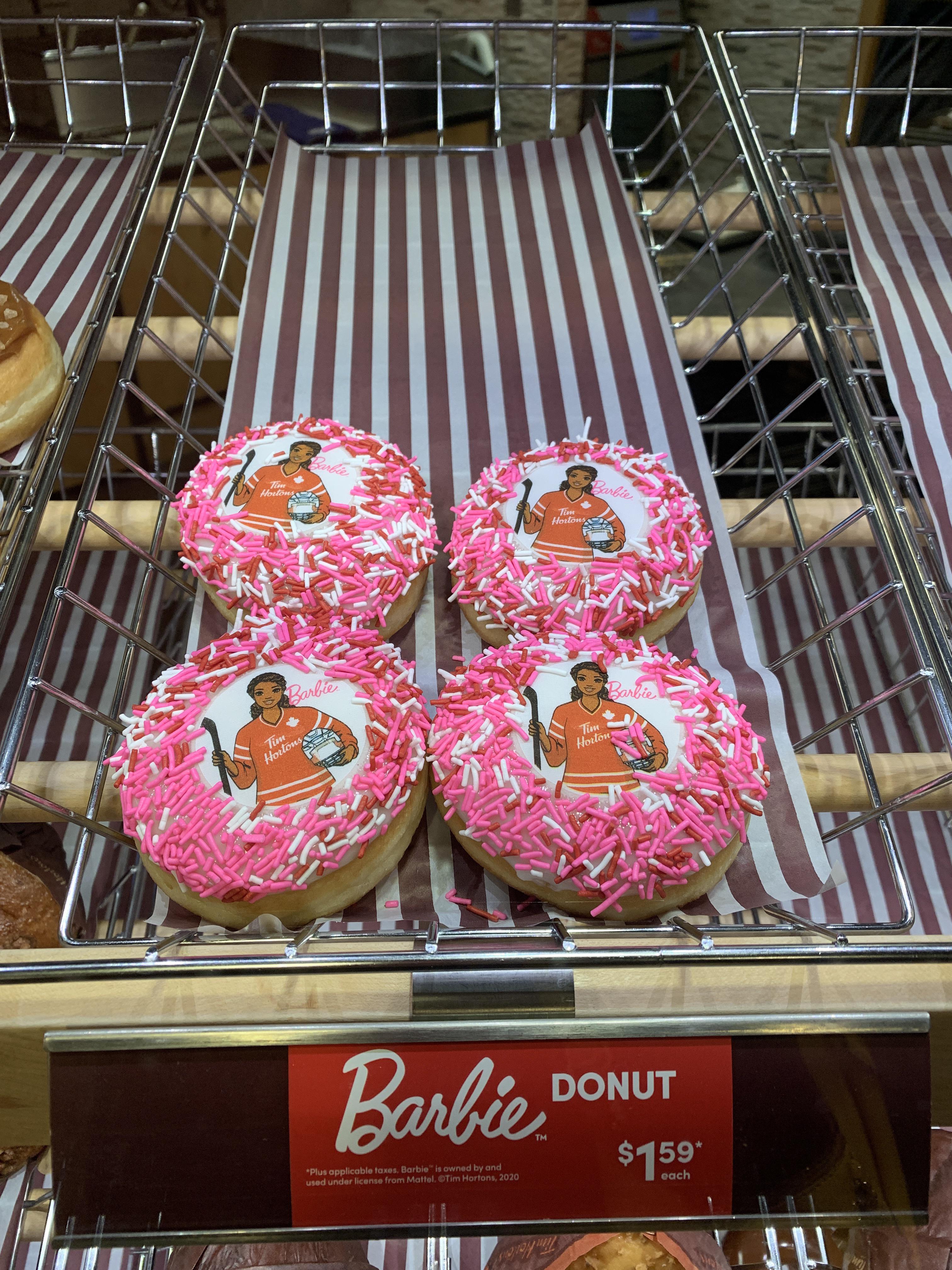 Got me some of those Hockey Barbie donuts! r/Barbie