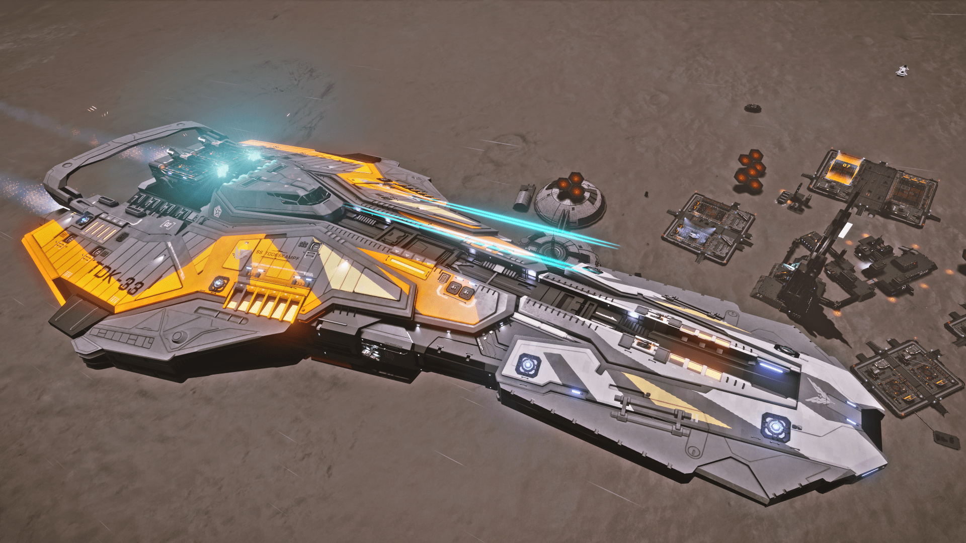 The coolest ship in the game weeks of work finally payed of