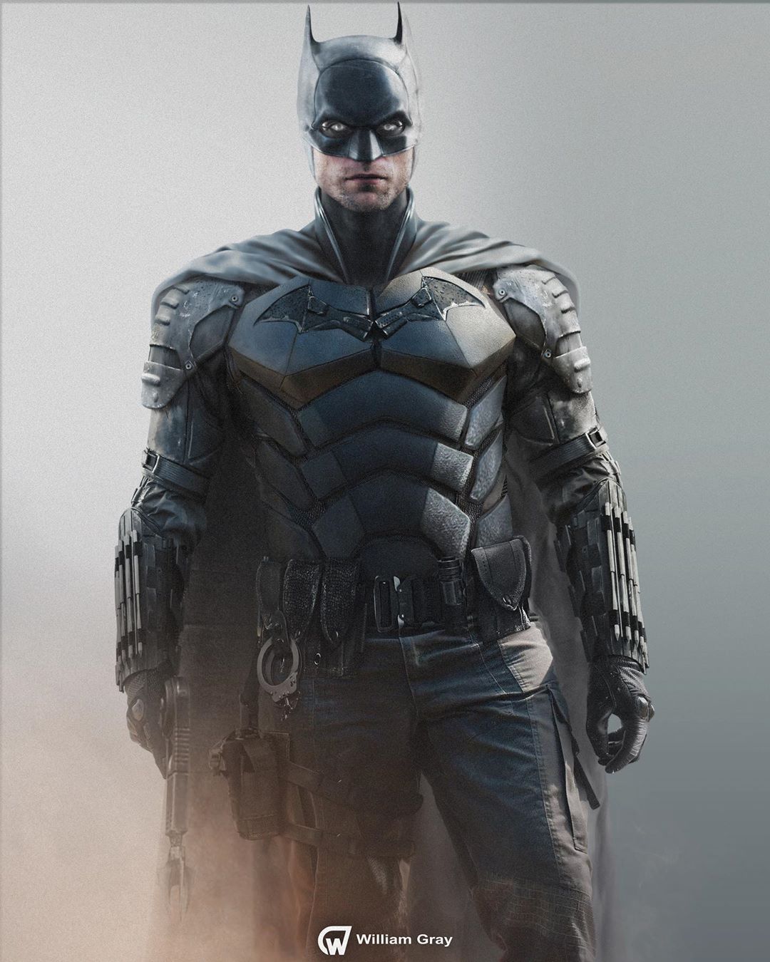 Most accurate Battinson fanart I've seen. batman