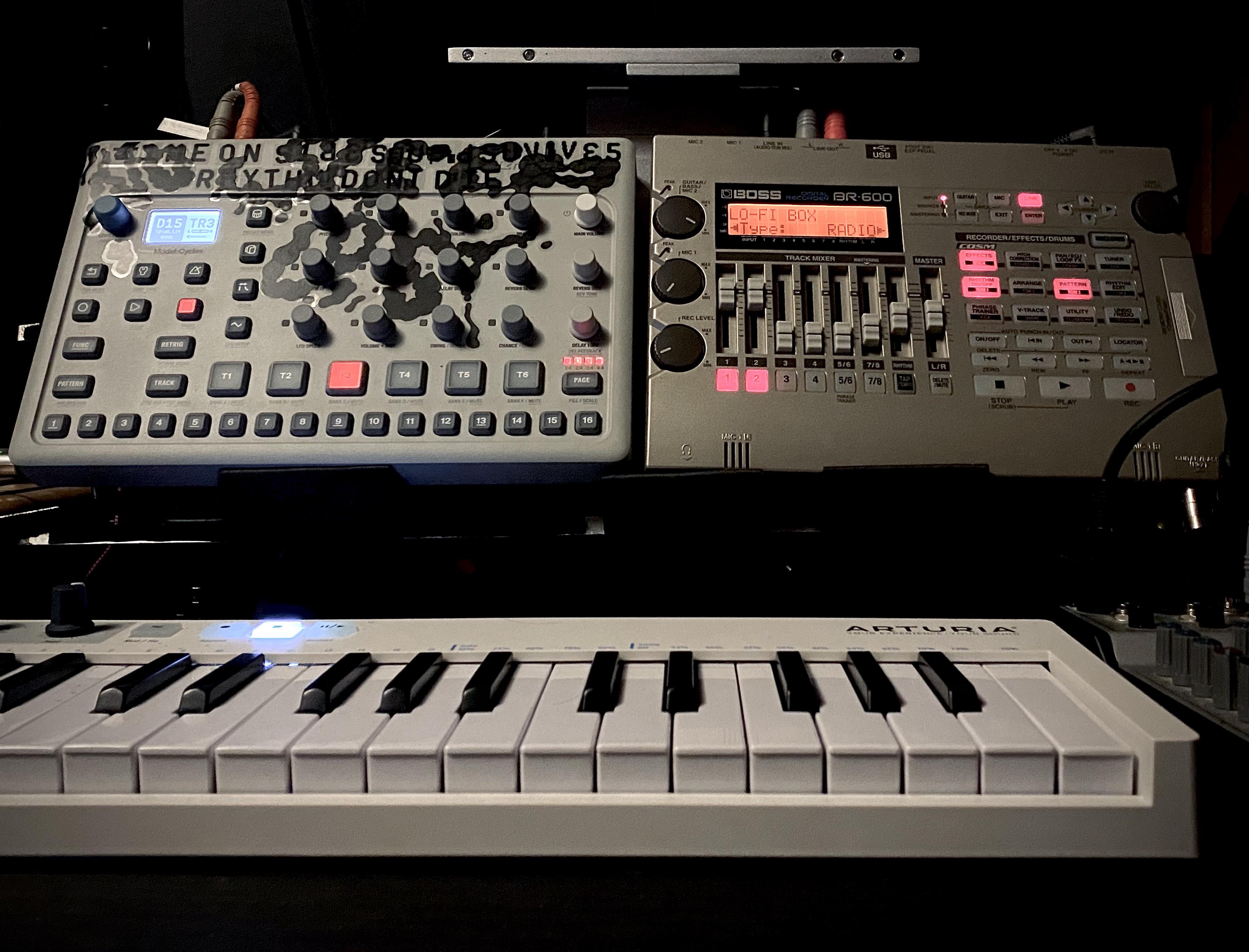 Revised my compact seq mono synth arranger build to incorporate the