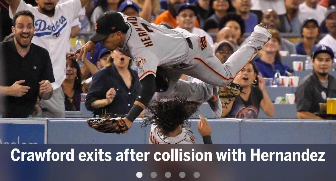 Dodgers fans are trash. Especially the guy on the left. r/SFGiants