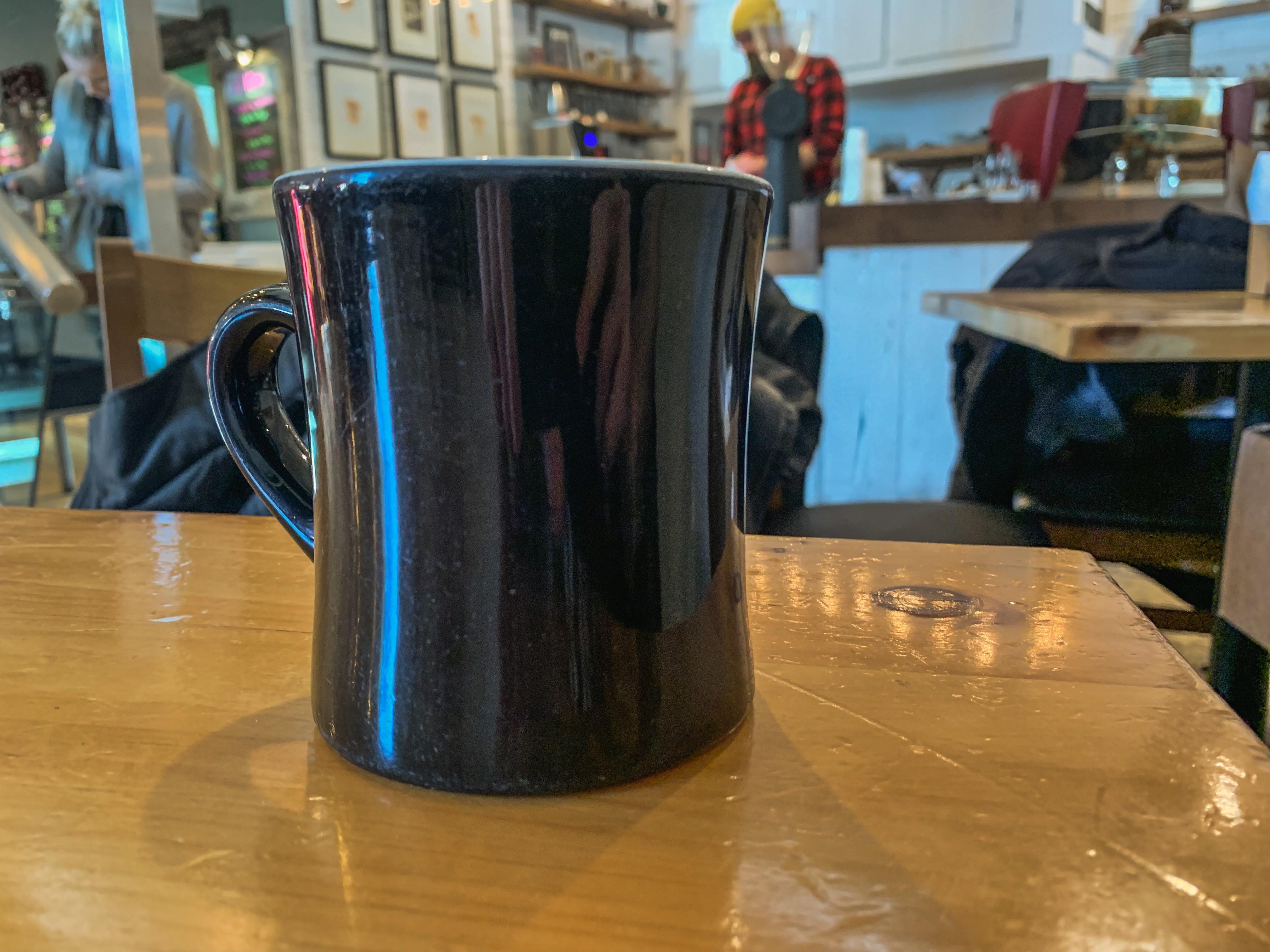 Aldea Coffee in Grand Haven, MI. Great pourover selection.