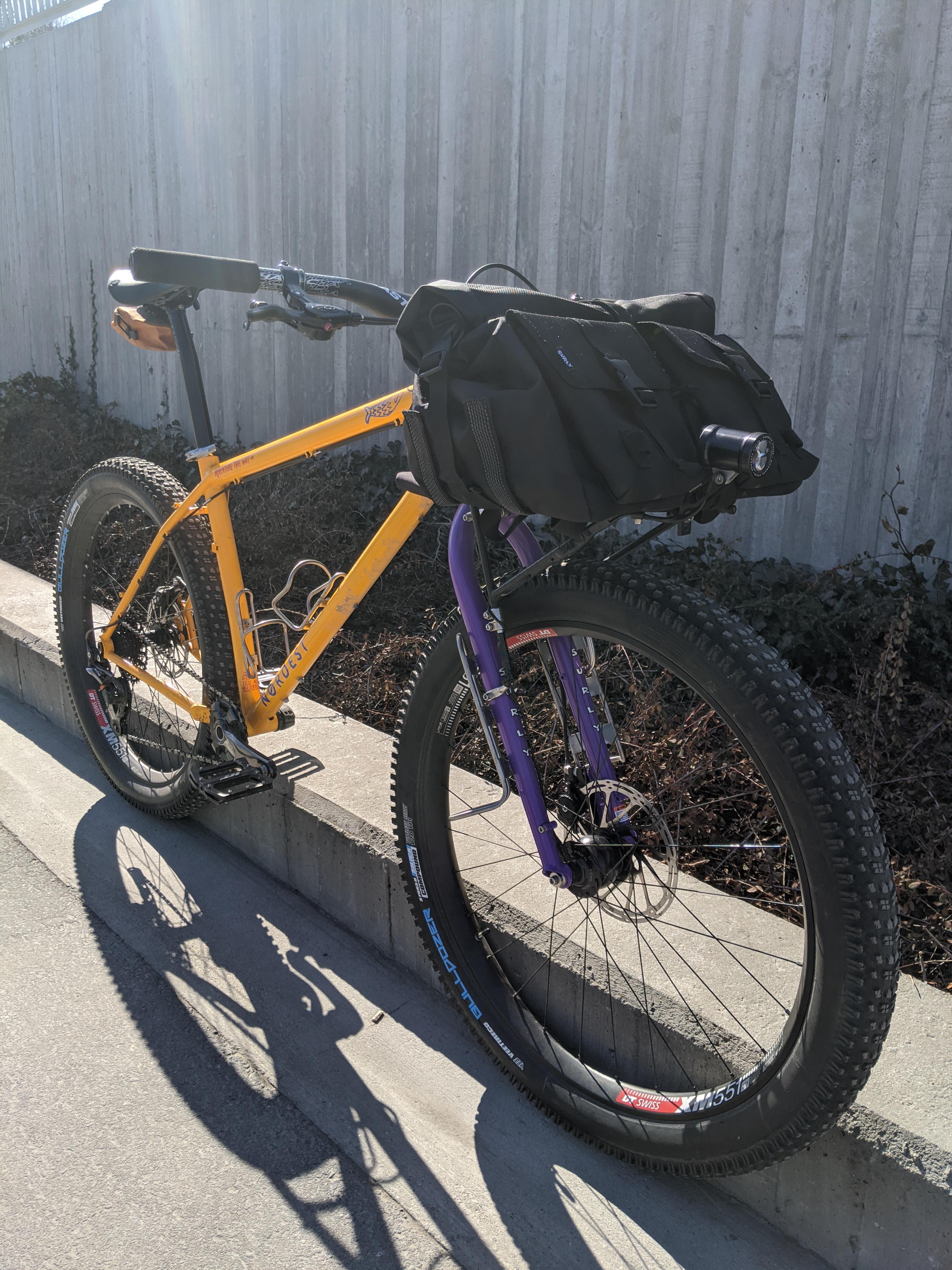 NEW FORK DAY!! r/bikepacking