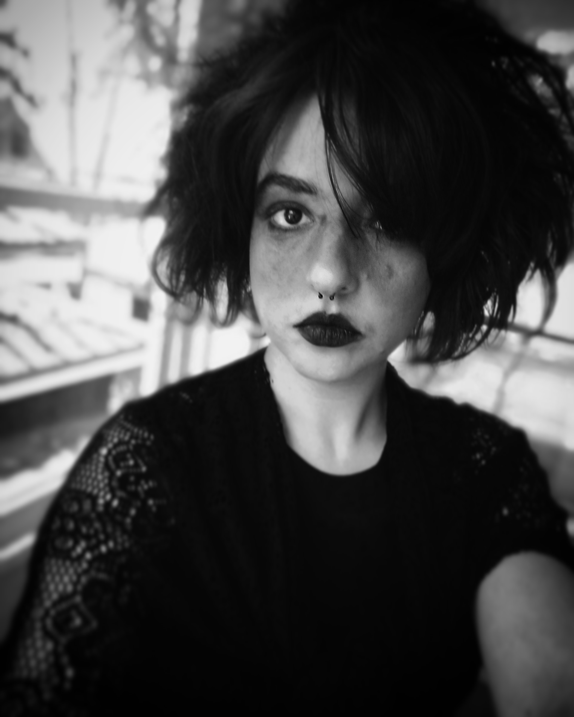 Baby Goth Spreads Their Wings for the First Time. : goth