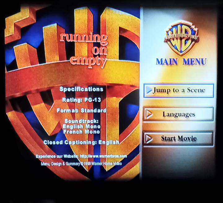 The laziest DVD menu I've seen r/dvdcollection