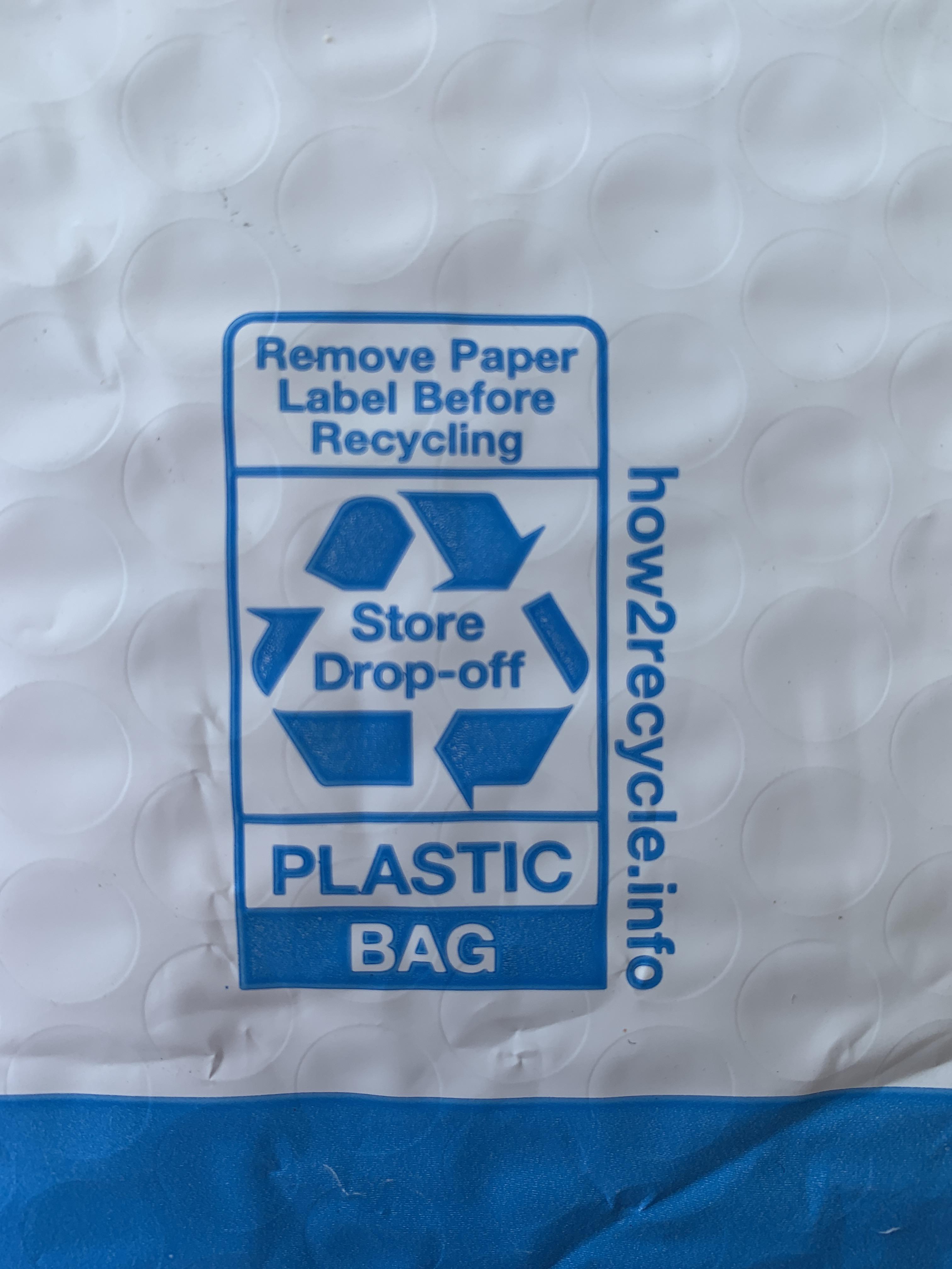 Does anyone know where you can drop off these plastic bubble mail