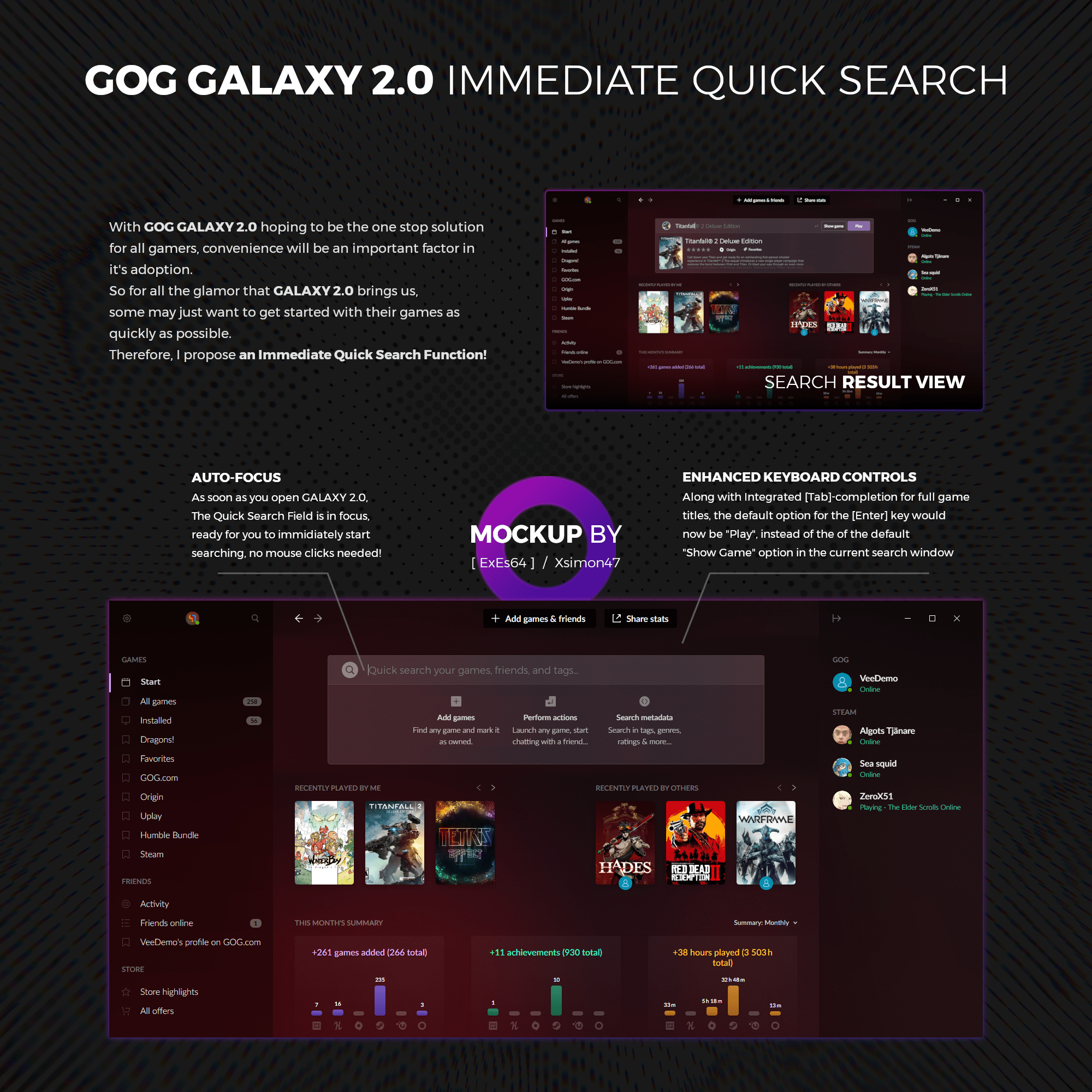 Galaxy 2.0 Feature Mockup 002 The Immediate Quick Search Field! gog