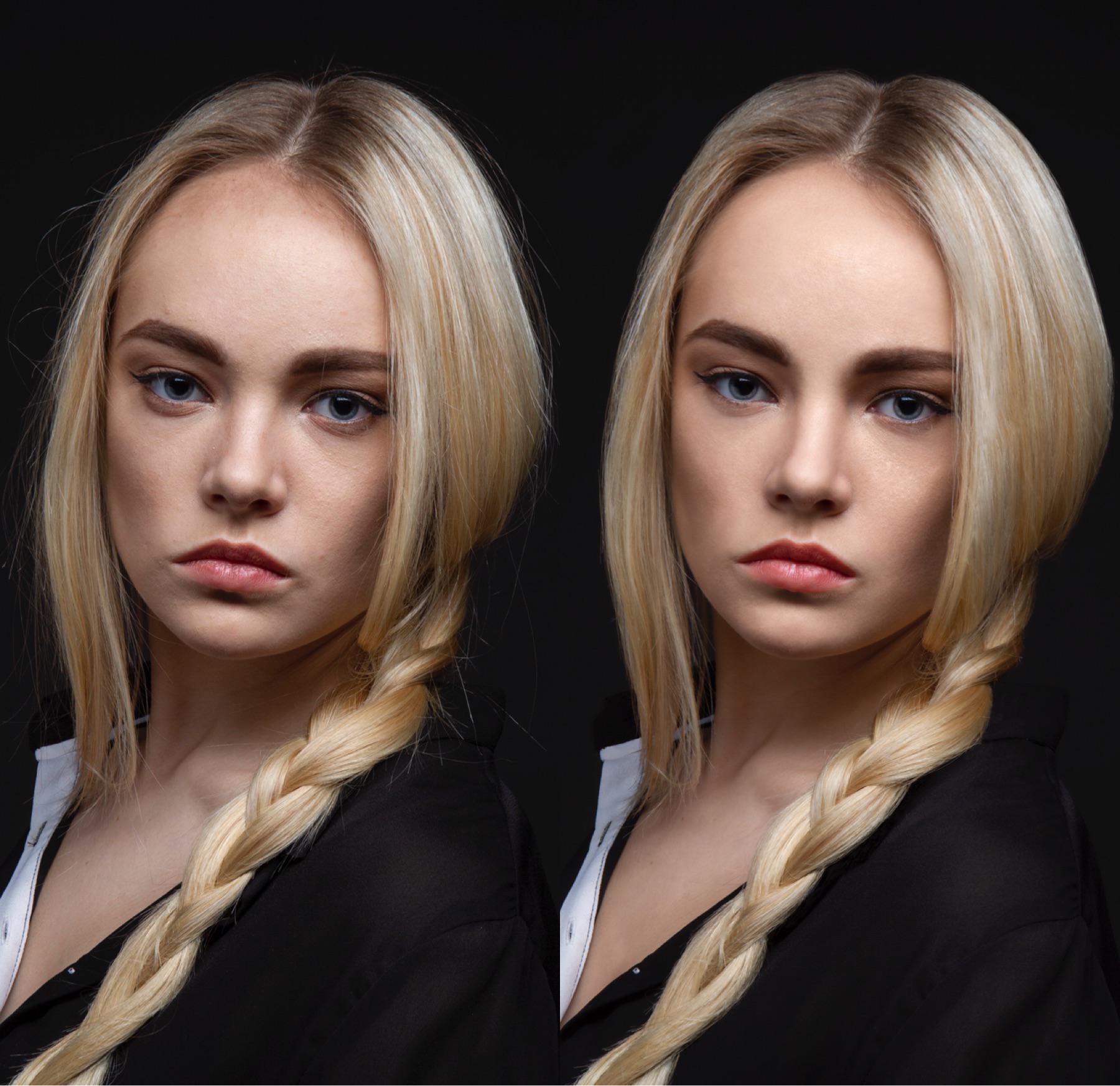 Before and after. Free RAW photo found on WeSaturate. (I couldn’t find