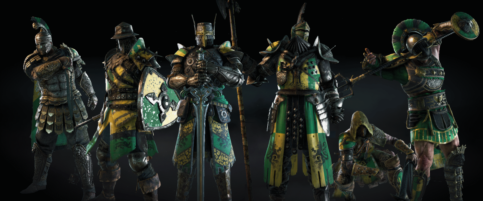 Iron Legion Squadron Hoping to one day use these colors on defense r/forhonor