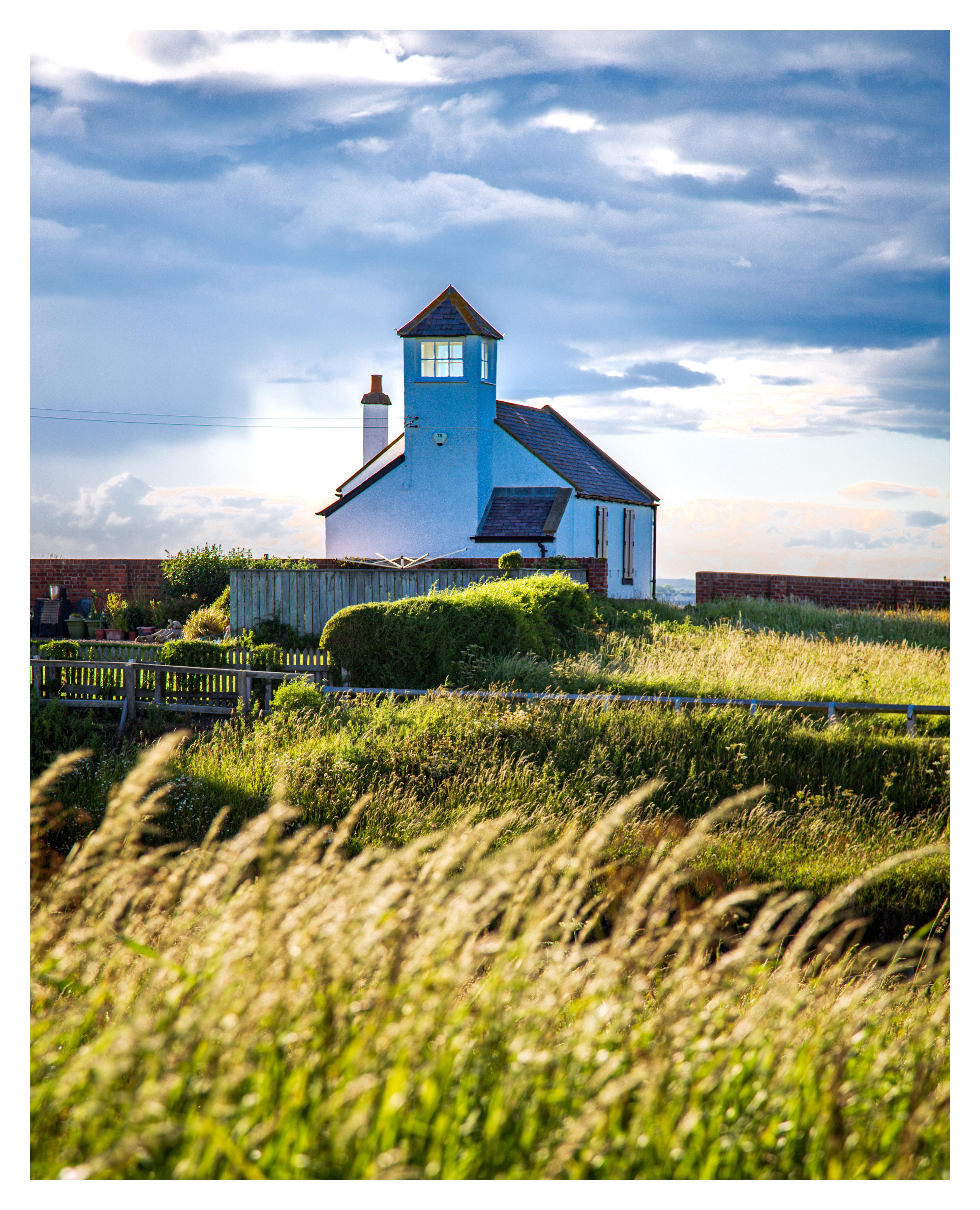 Image captured last night in Seaton Sluice, Northumberland of a coastal