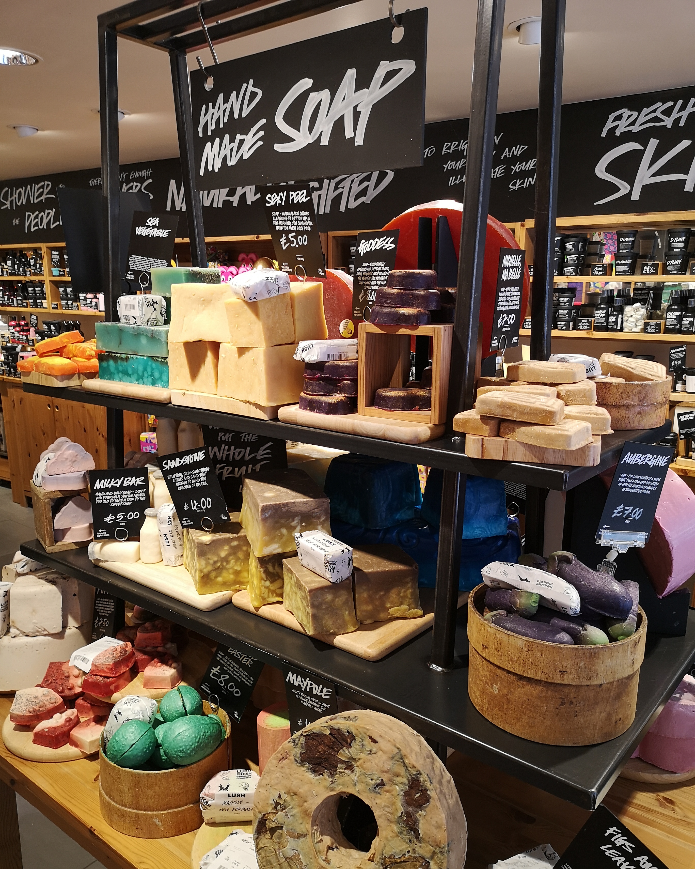 Lush UK will be closing after today until further notice. All online