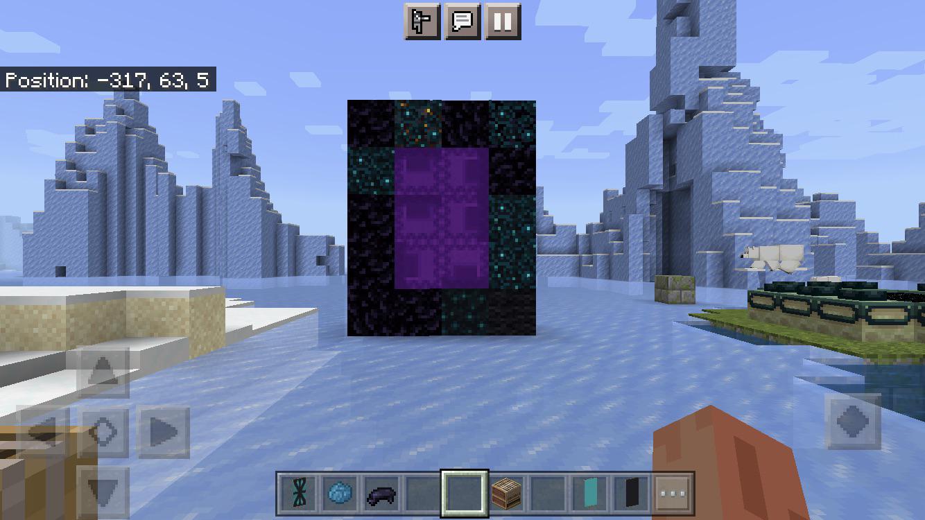 Fake Sculk covered Nether portal r/Minecraftbuilds
