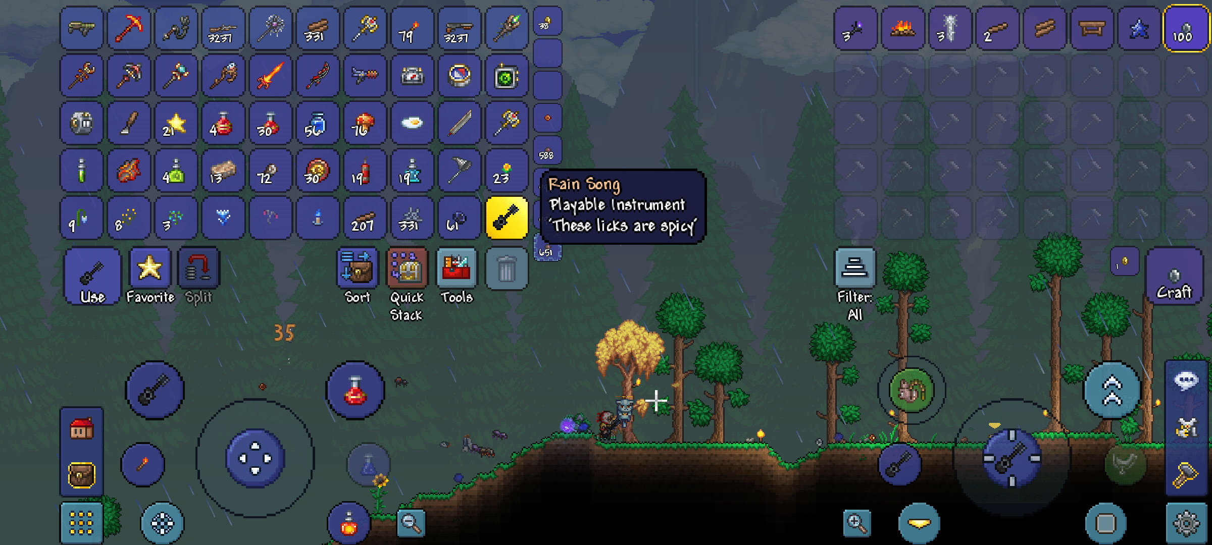 Is this rare? I got it on my fourth flying fish r/Terraria