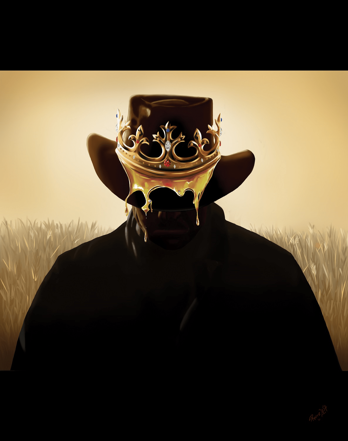 Heavy is the head that wears the Crown. Art by me