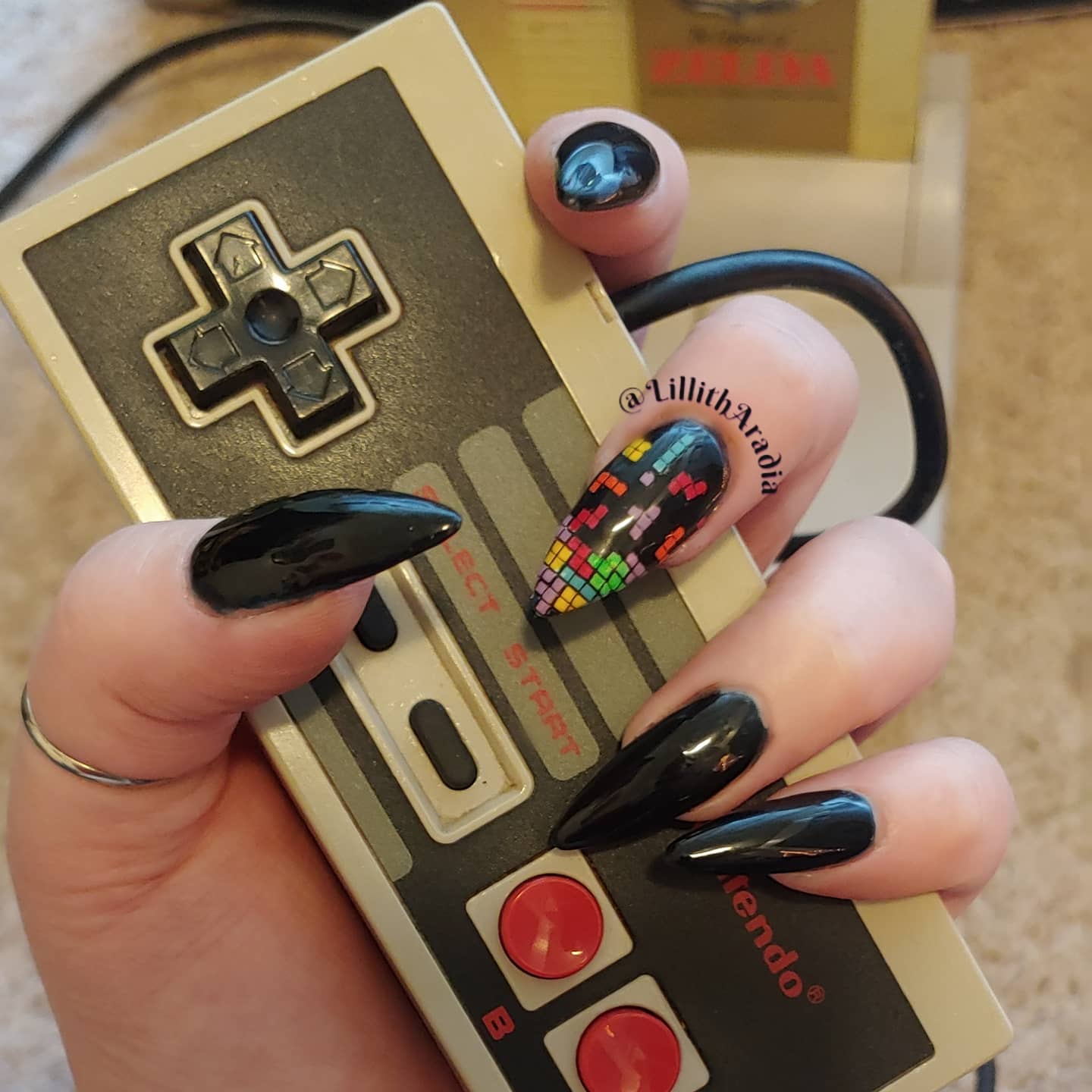 My Tetris nails! : r/NailArt