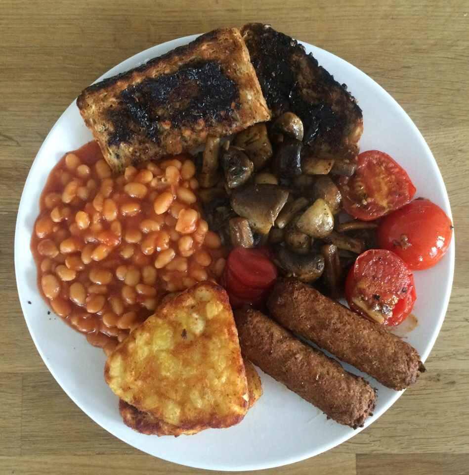 Vegan fry up, who could turn this down? r/vegan