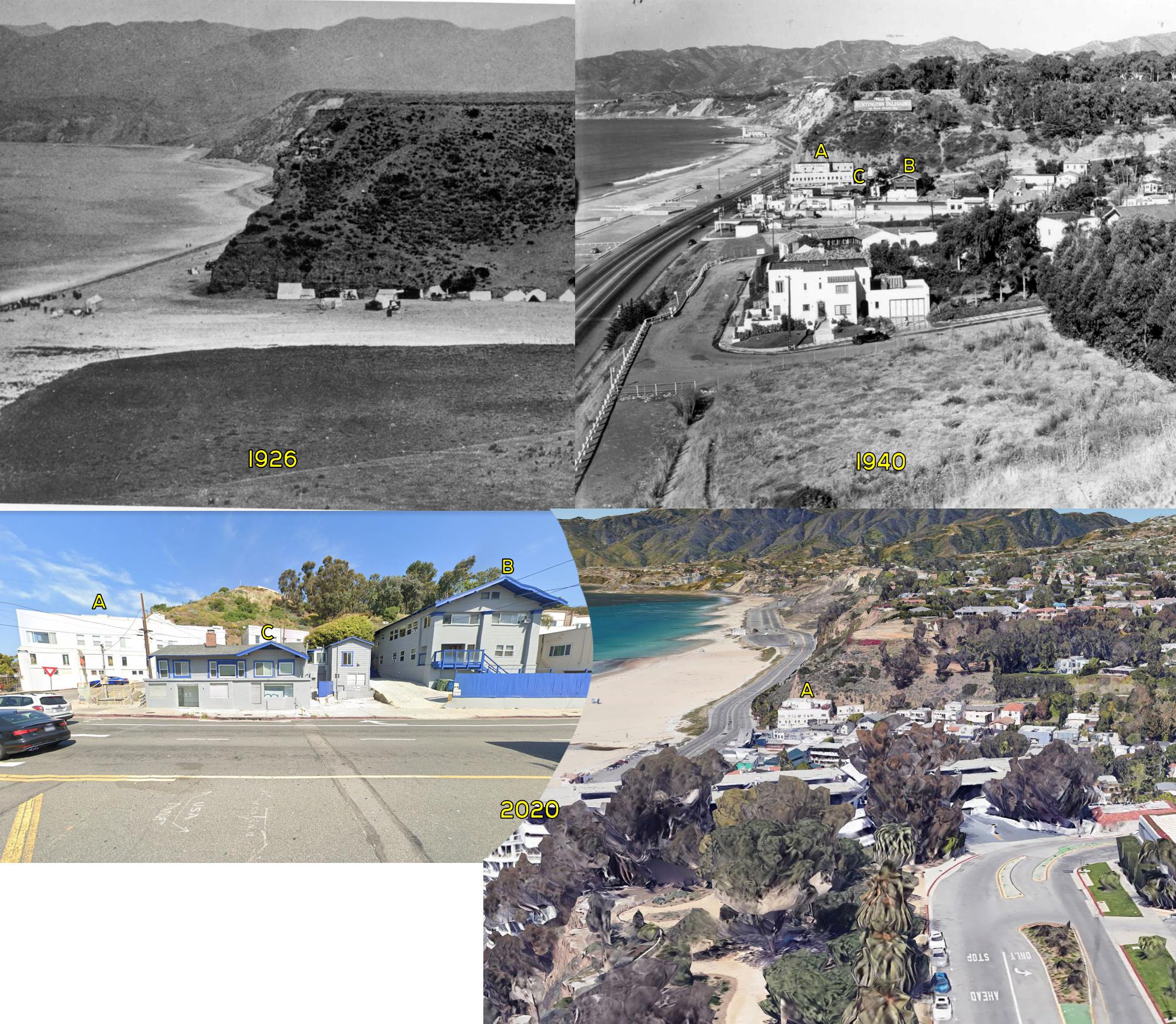 Santa Monica Canyon 192619402020 r/LosAngeles