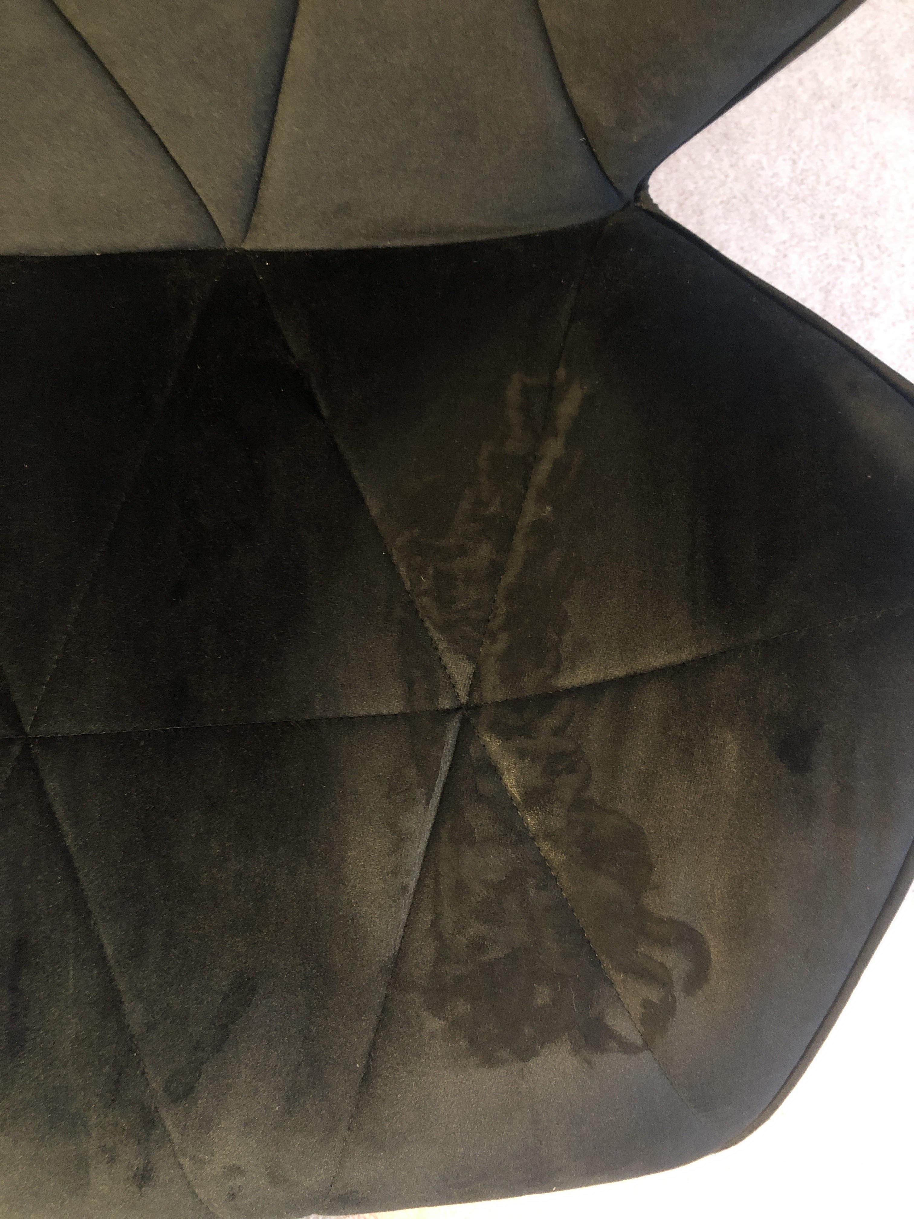 Water on Velour Chair 🙃 r/CleaningTips