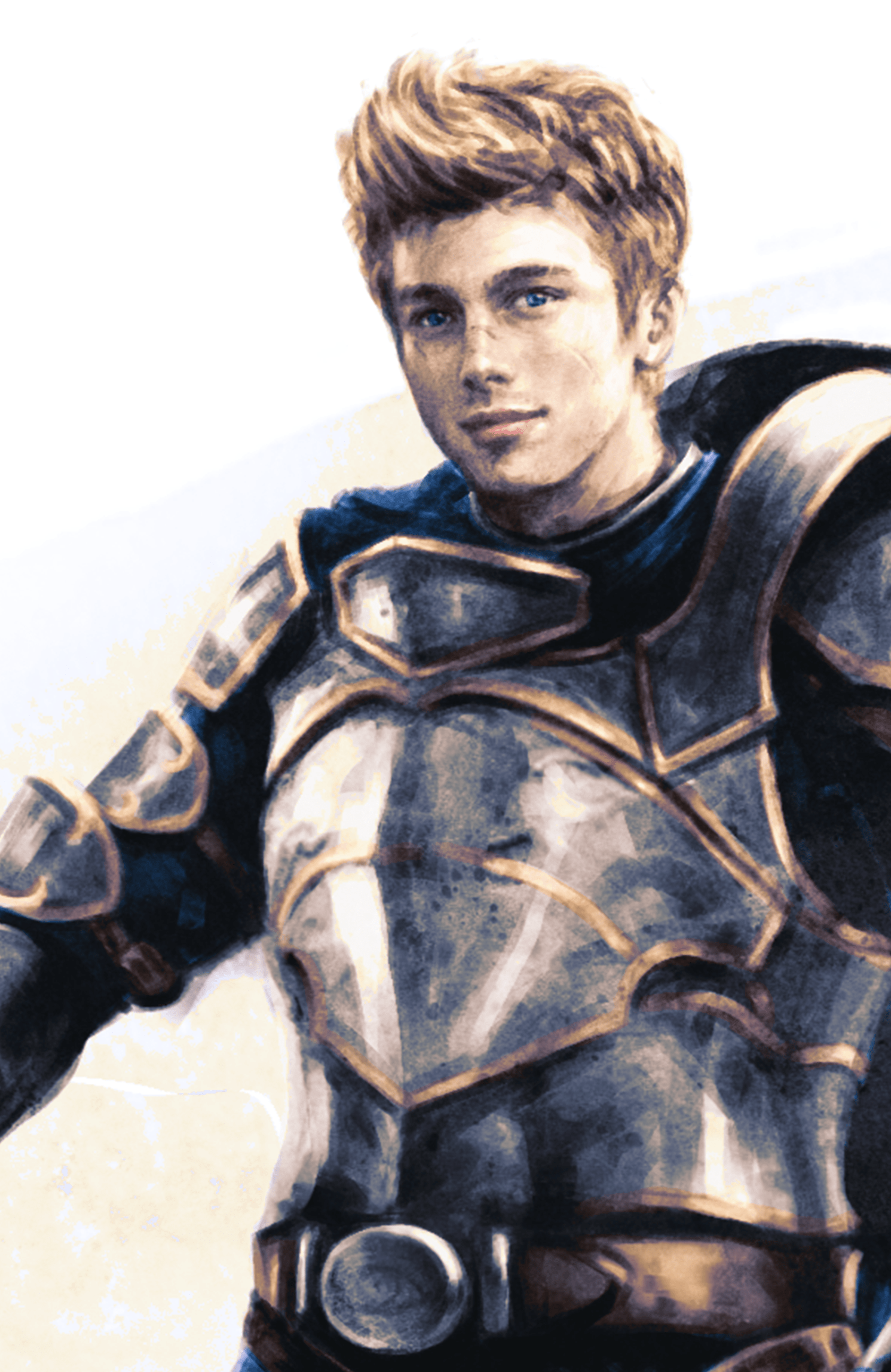 [OC][Art] Paladin of Helm. A Dnd character that i was recently