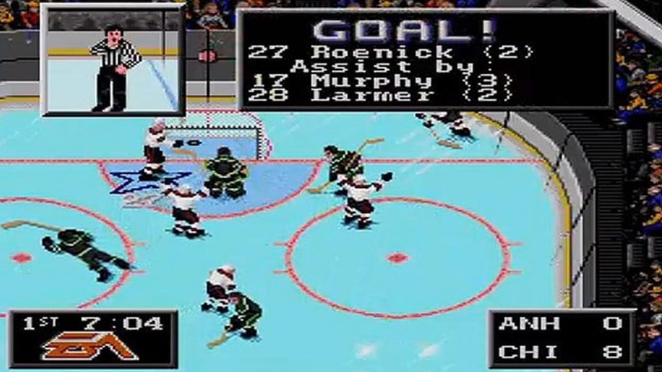 What your favorite retro hockey game of all time, and why is it NHL 94