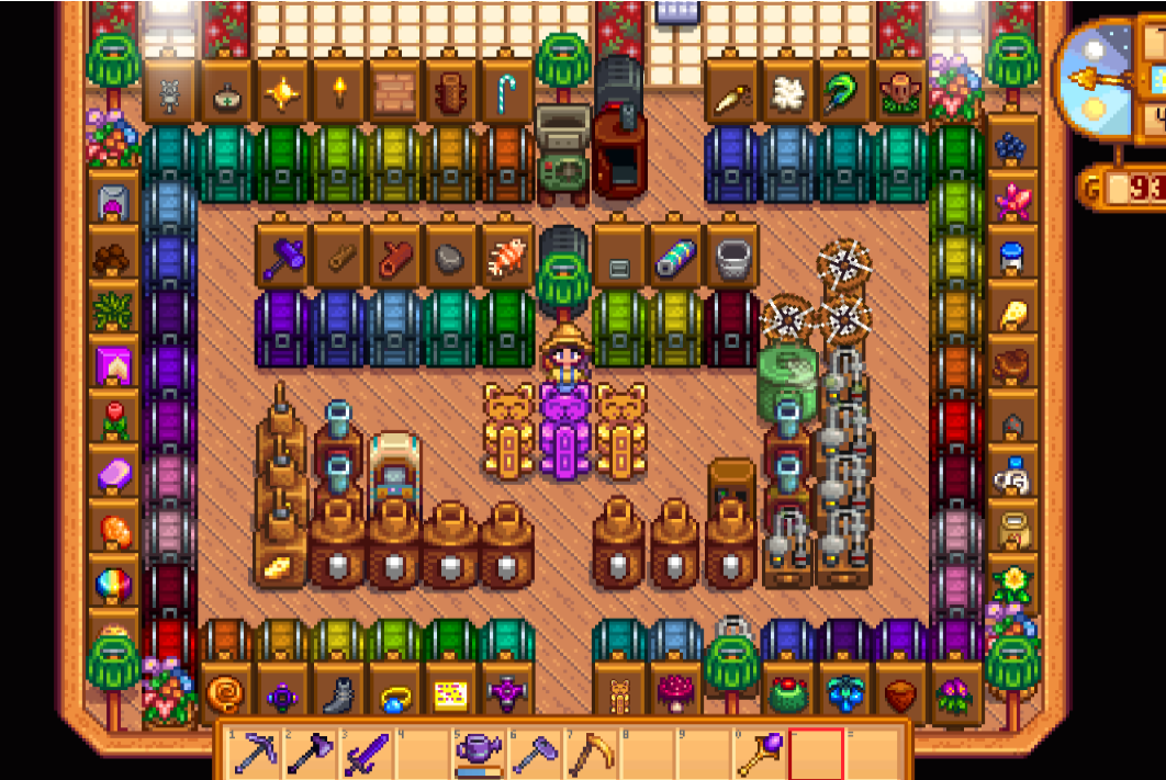 Finally made a storage room after 6 years of gameplay! r/StardewValley