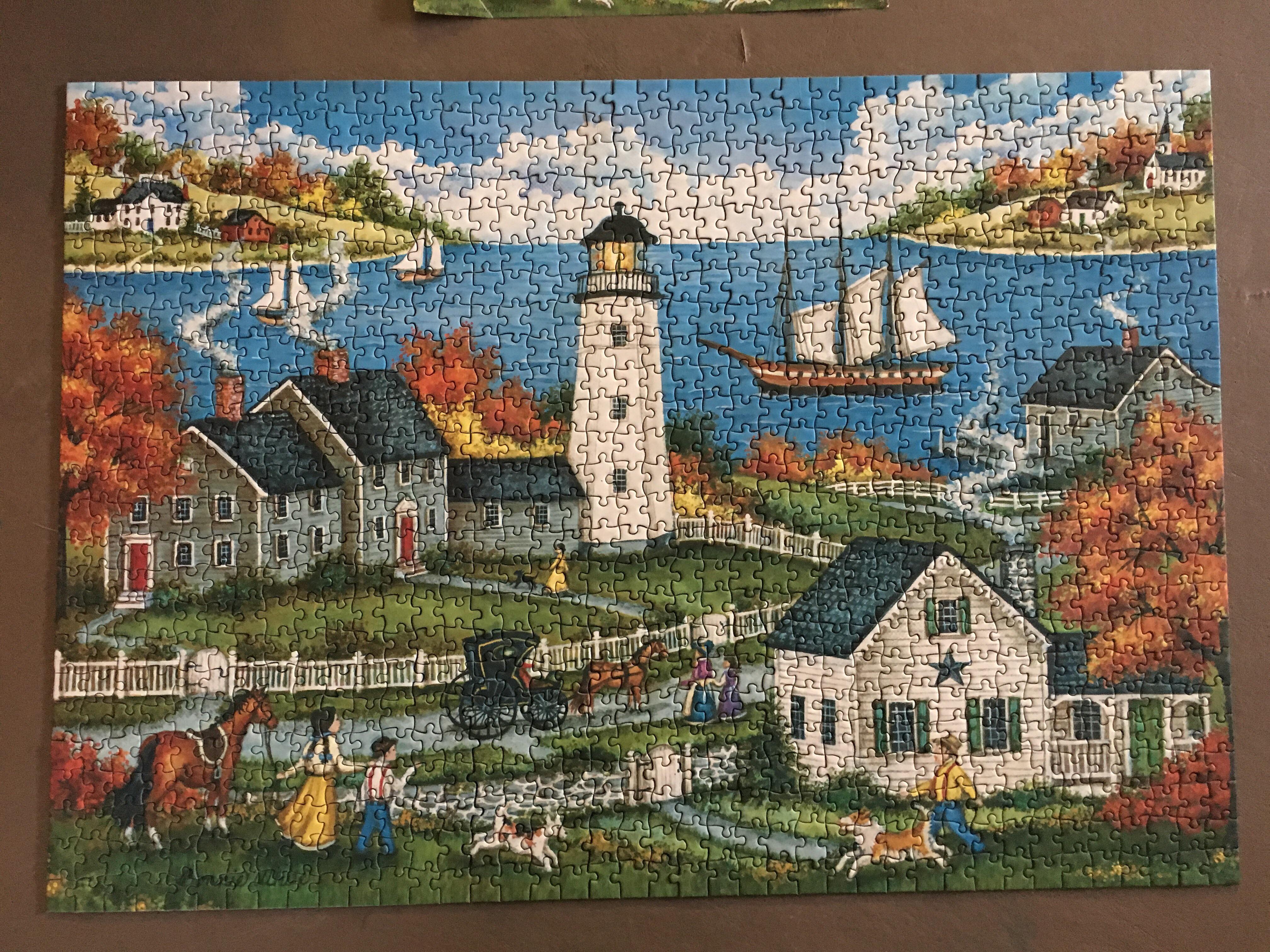 1000pc World’s Smallest Puzzle Watching over the Bay by Bonnie White