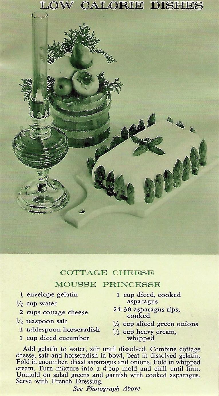 Cottage Cheese Mousse Princesse r/Old_Recipes