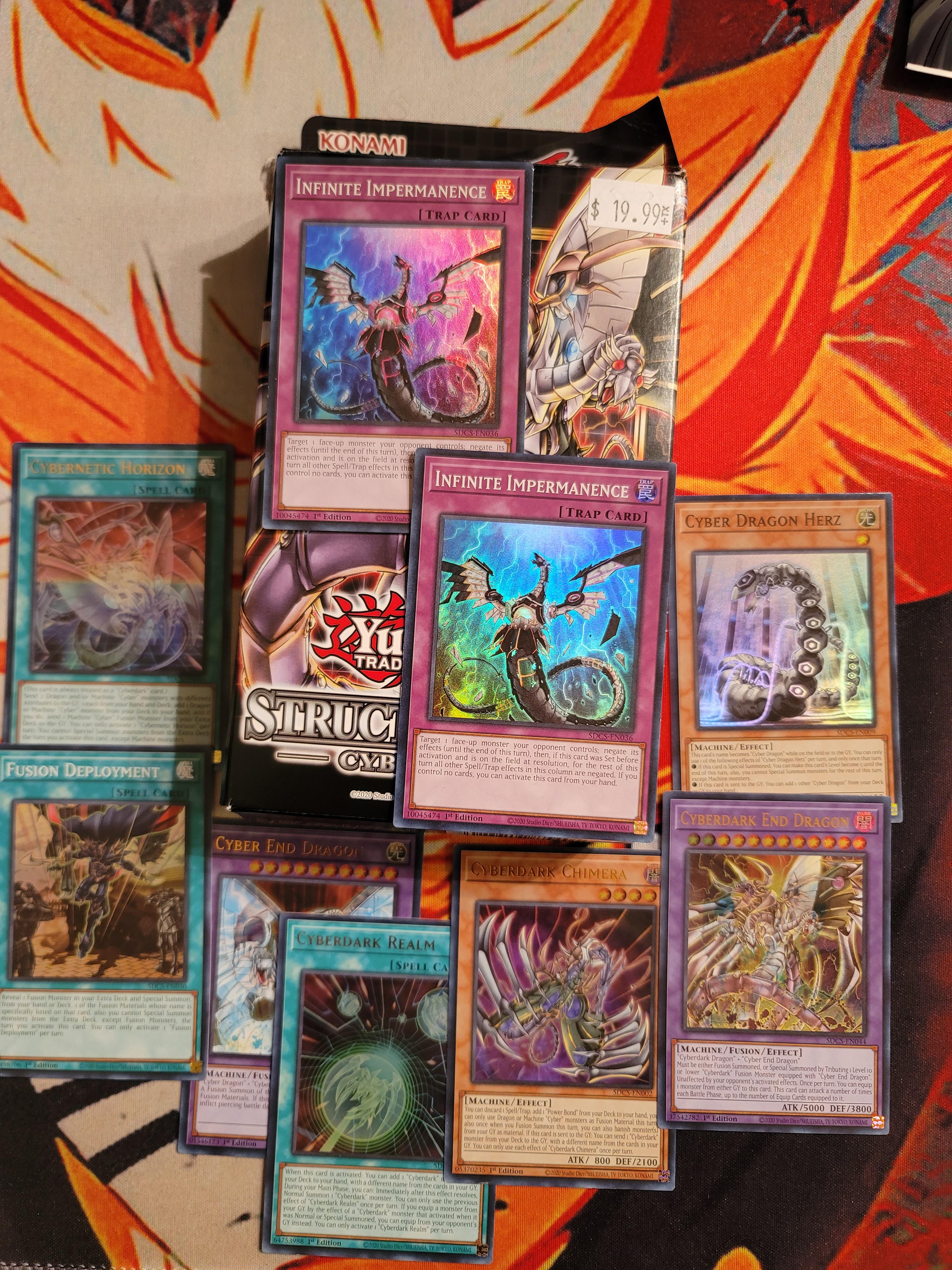 purchased a Cyber Strike structure deck got an extra Infinite