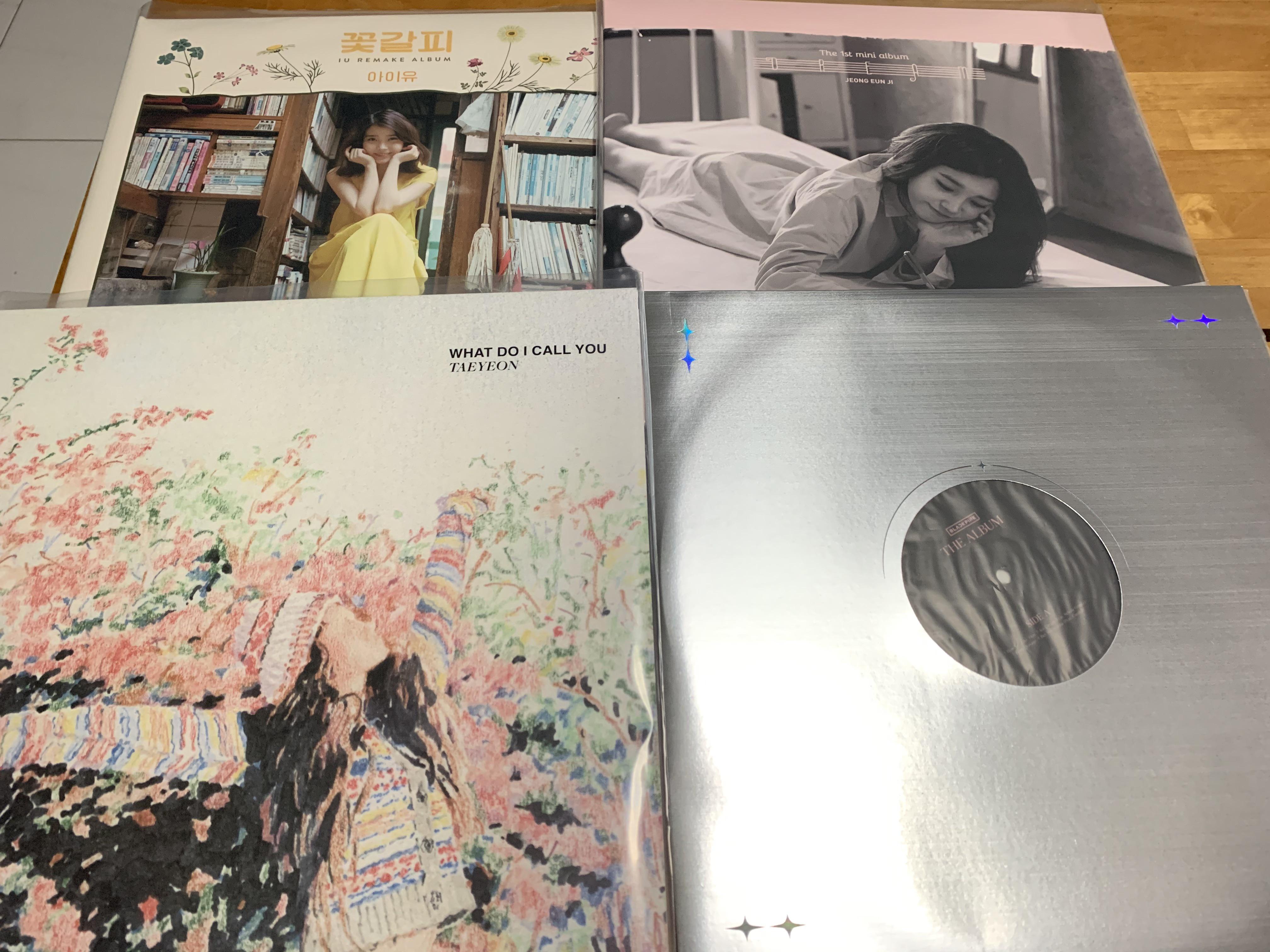 My four Kpop Lp Vinyl that I have acquired since 2015 and more will