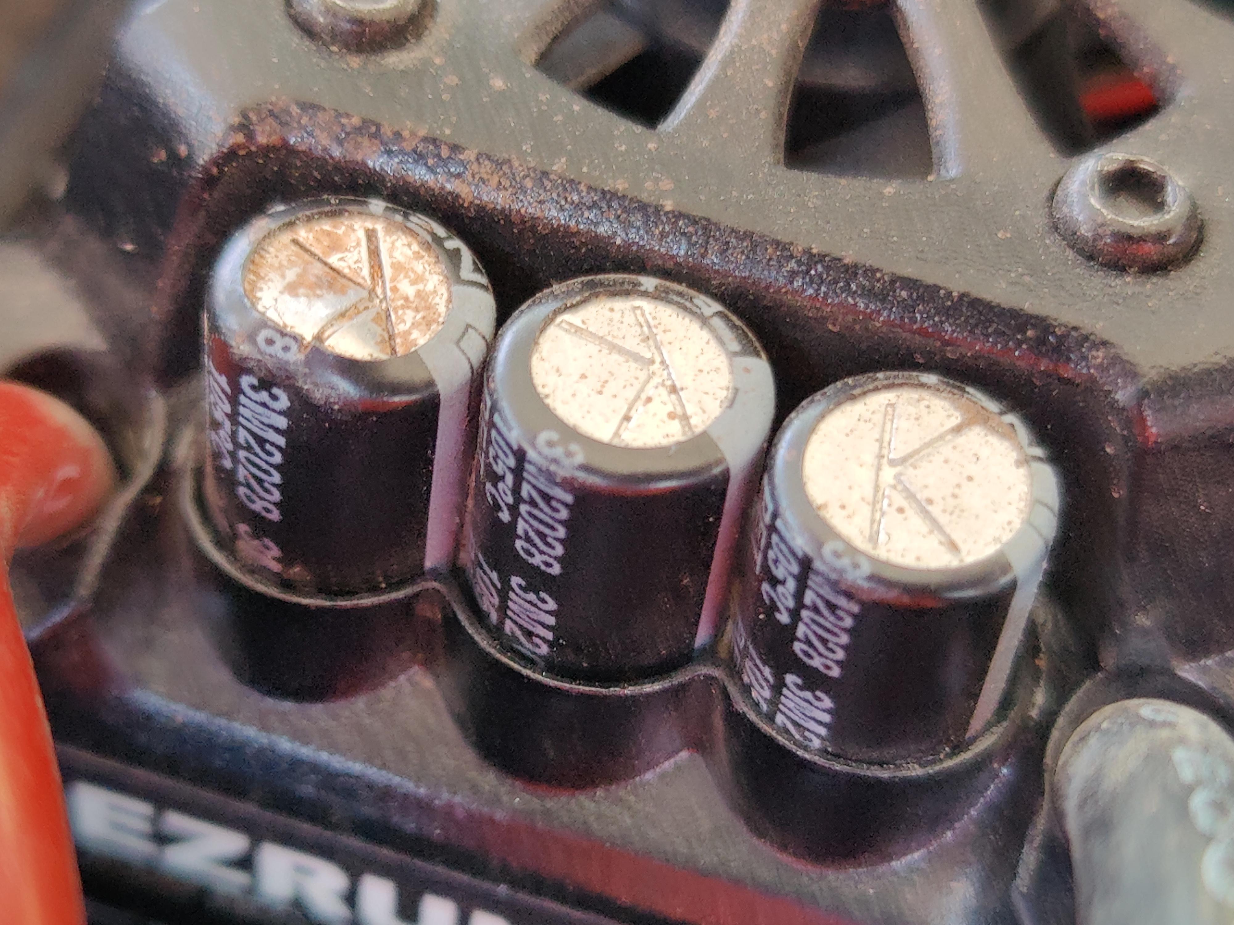 Won't start at all. A blown capacitor on the esc? Is this repairable