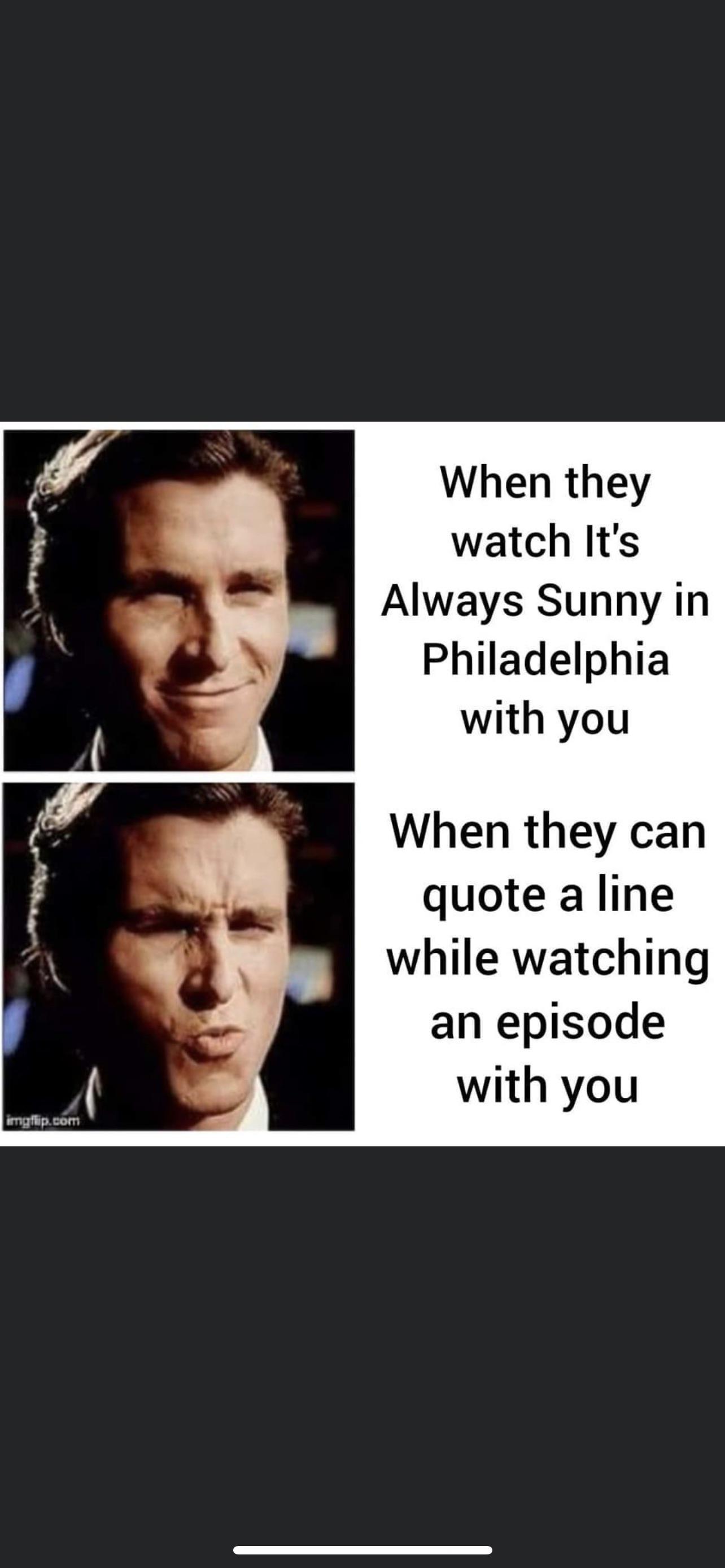 What’s your favourite quote and why is it The NightMan Cometh r/IASIP