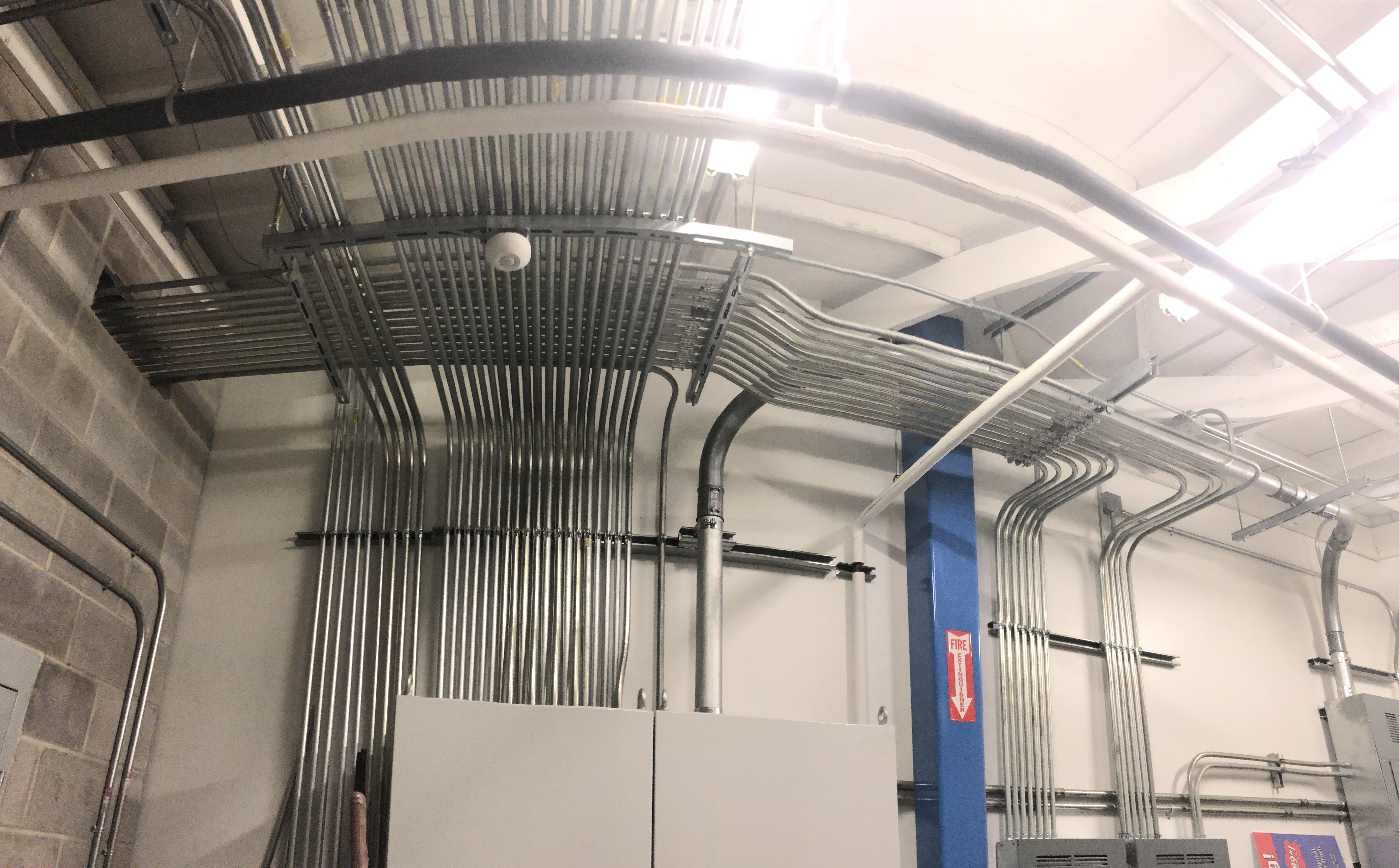 Conduit for a motor control center at a carwash. r/conduitporn