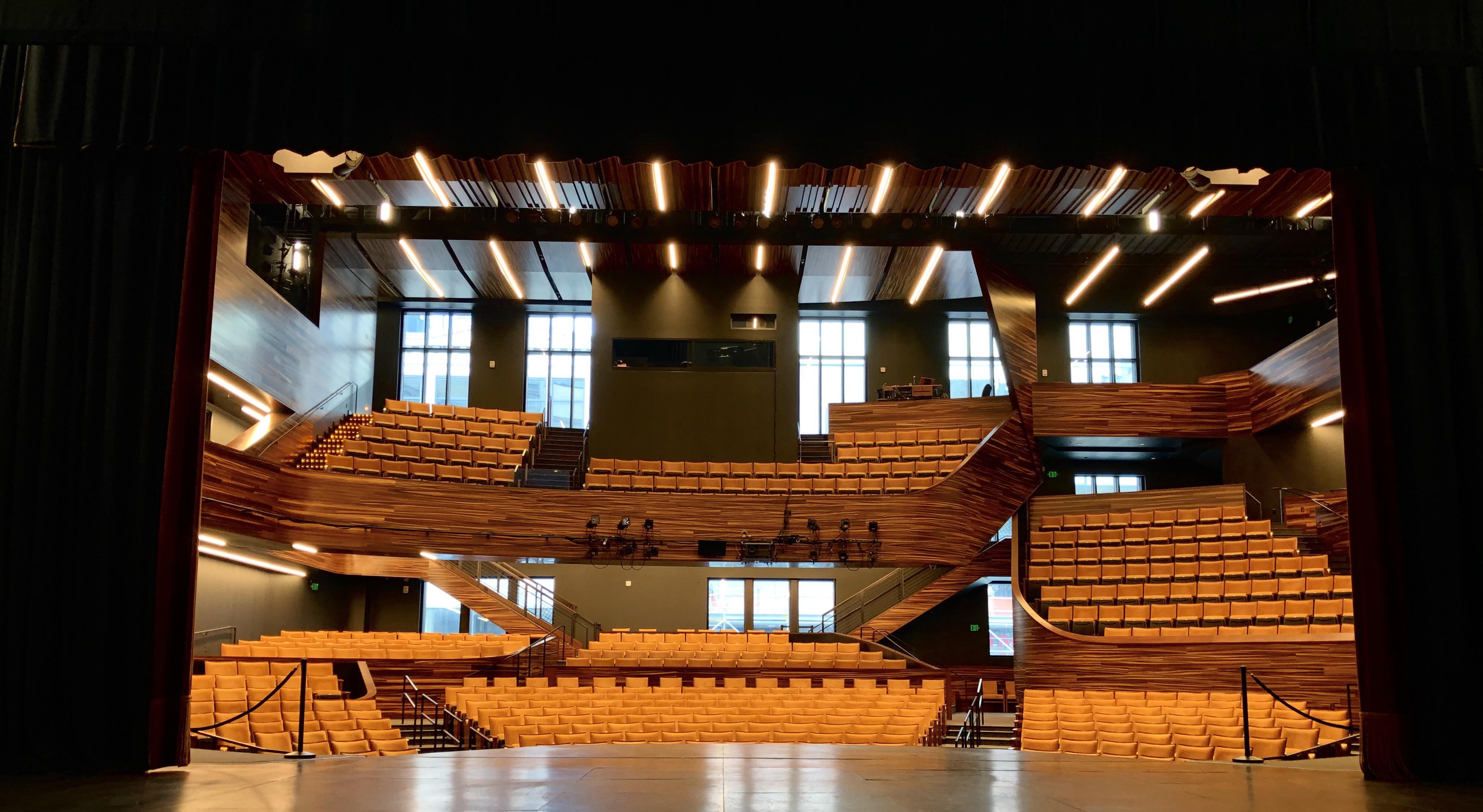 From the stage of the new Pittsburgh Playhouse at Point Park r/pittsburgh