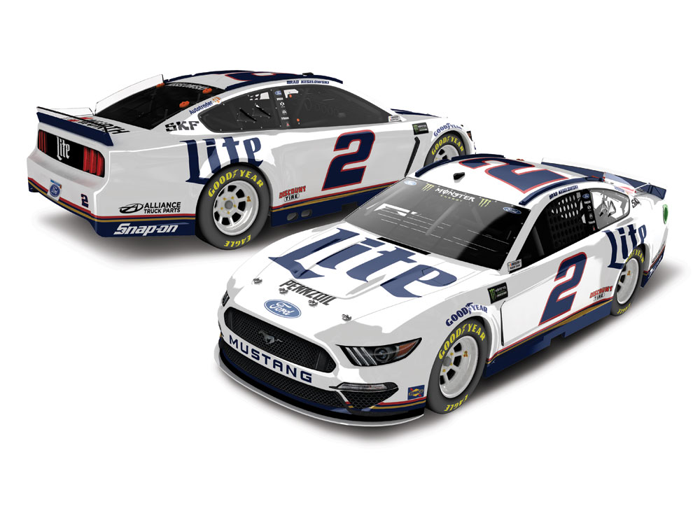 Brad Keselowski's 2019 Miller Lite Mustang r/NASCAR