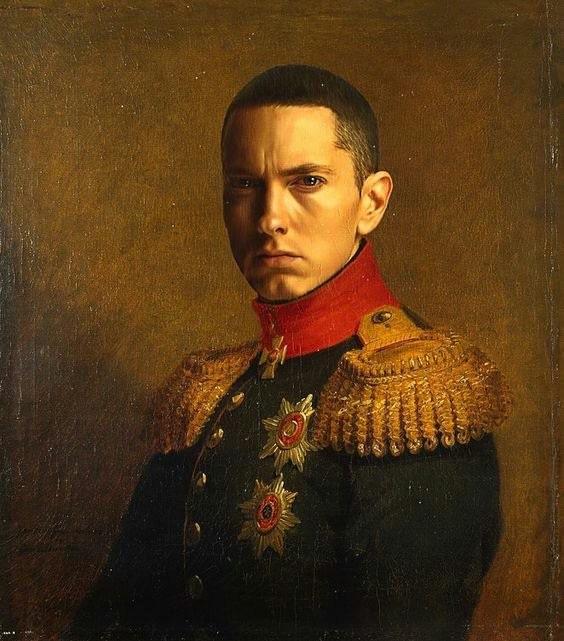 Someone make a King Mathers Album Art outta this, it not it’s fine. I