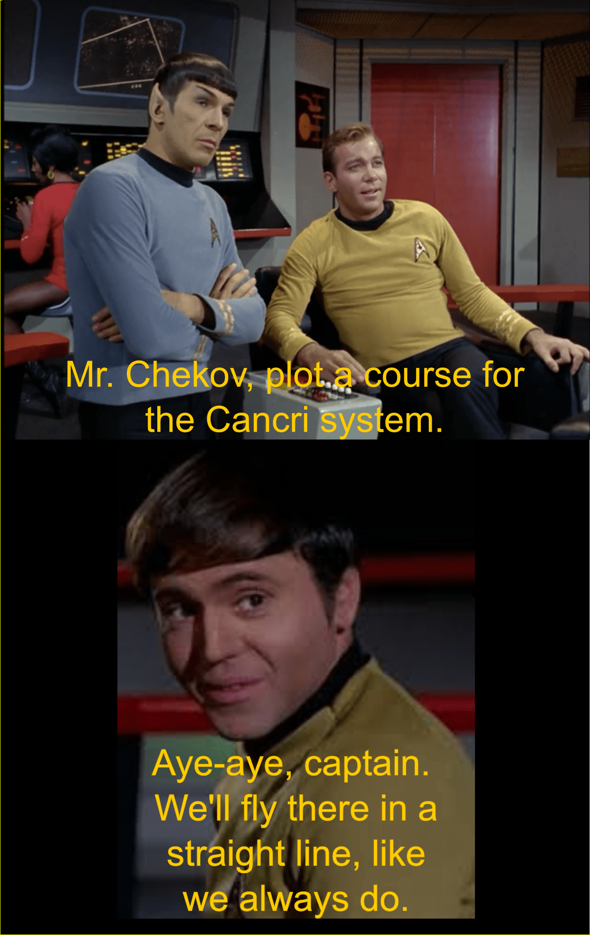 I gotta wonder how much work is necessary when you've got warp power