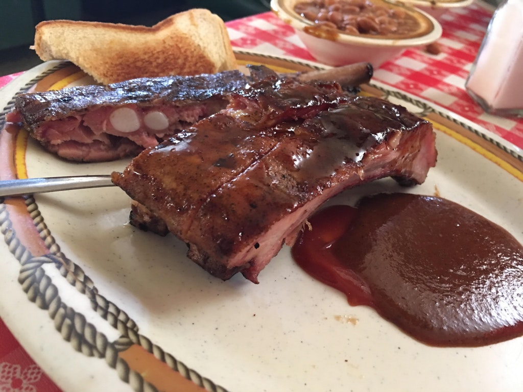 [I Ate] Ribs with BBQ sauce r/food