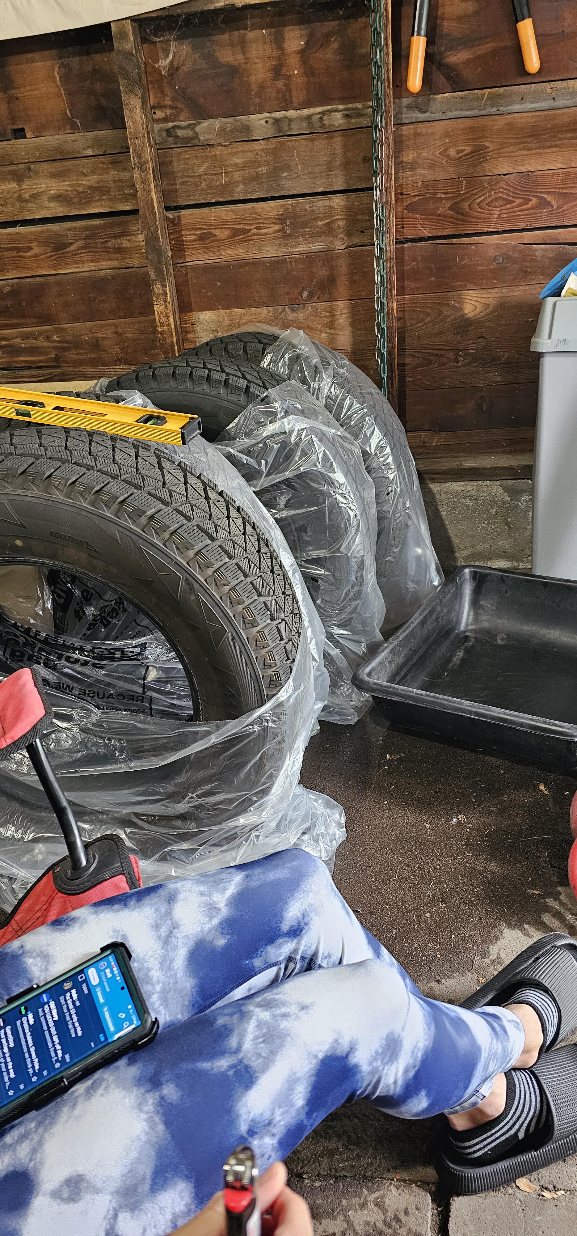 How to store tires r/AskAMechanic