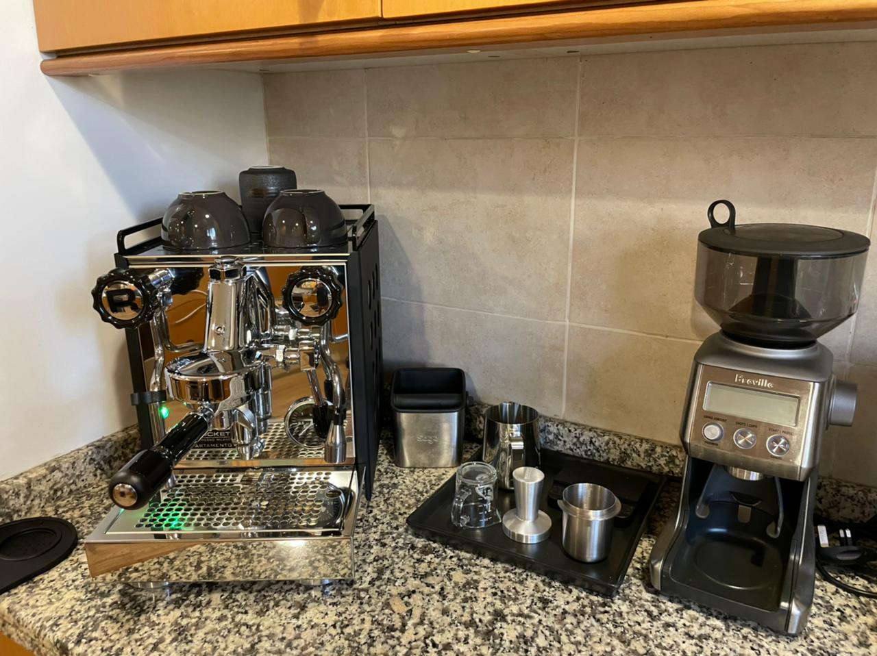 Upgraded my Breville machine to the Rocket Appartamento... Kept the old