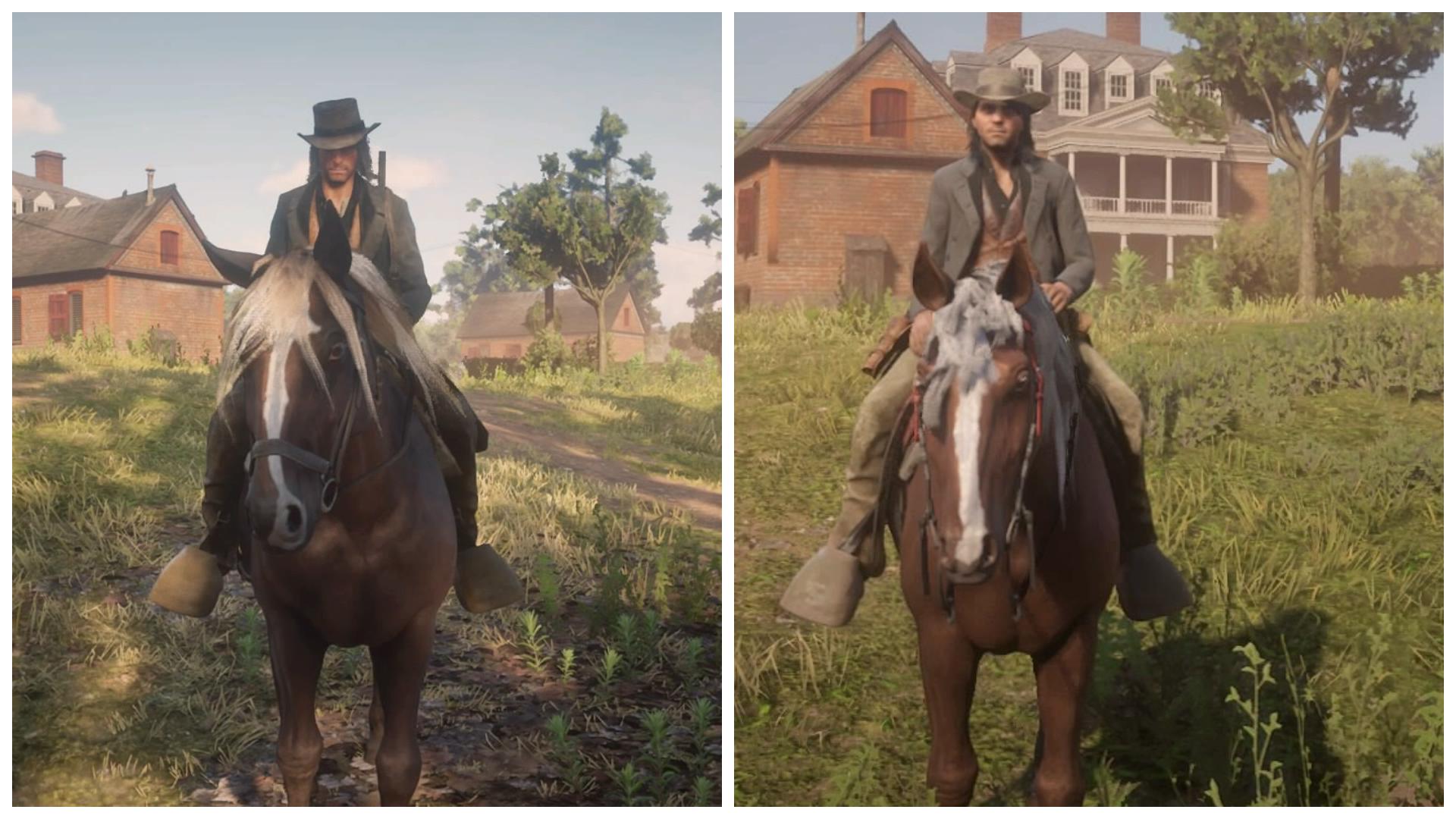 john marston with his horse old boy online r/reddeadfashion
