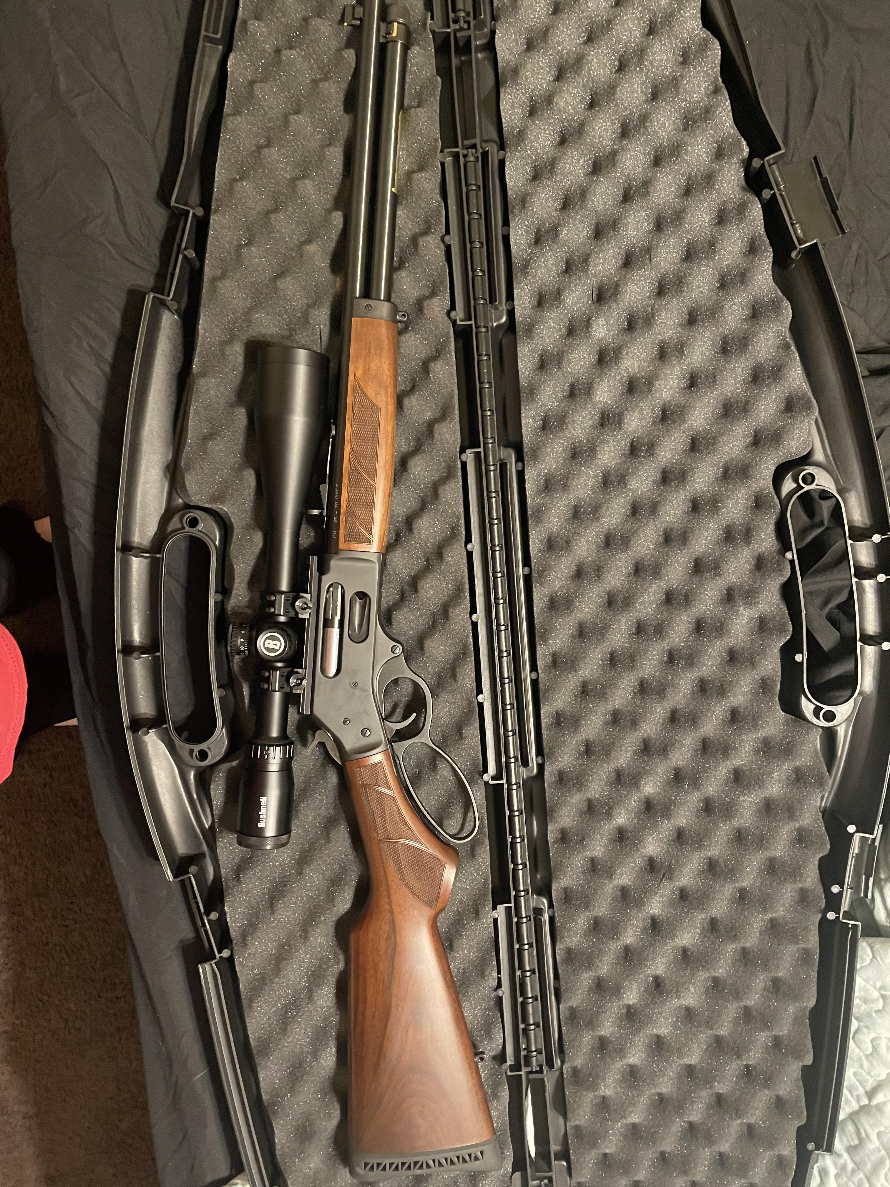 My New Henry X Model .44 mag with some accessories recently installed