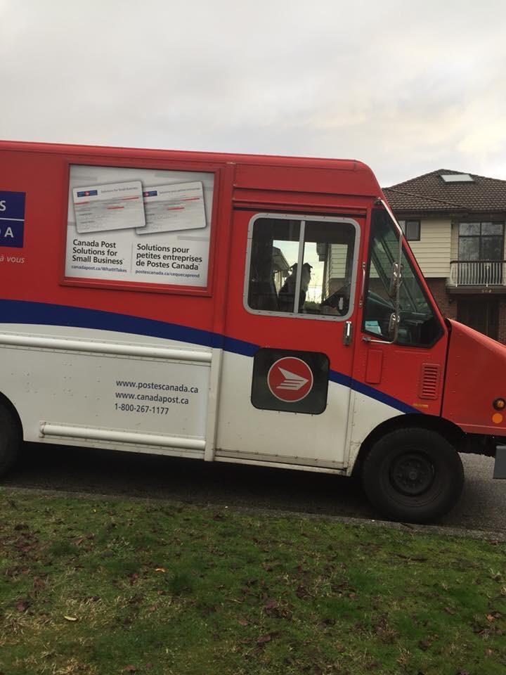 Canada Post Delivery Mail Dog. r/vancouver