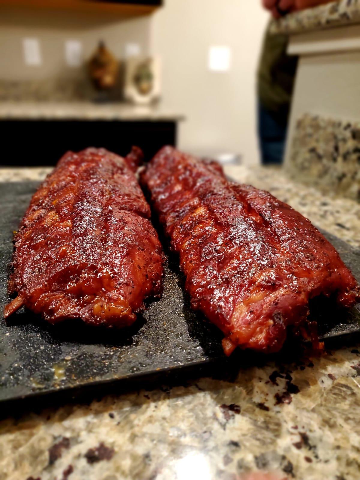 The day I got my Pro 780 321 ribs (preseasoned from Costco) r/Traeger
