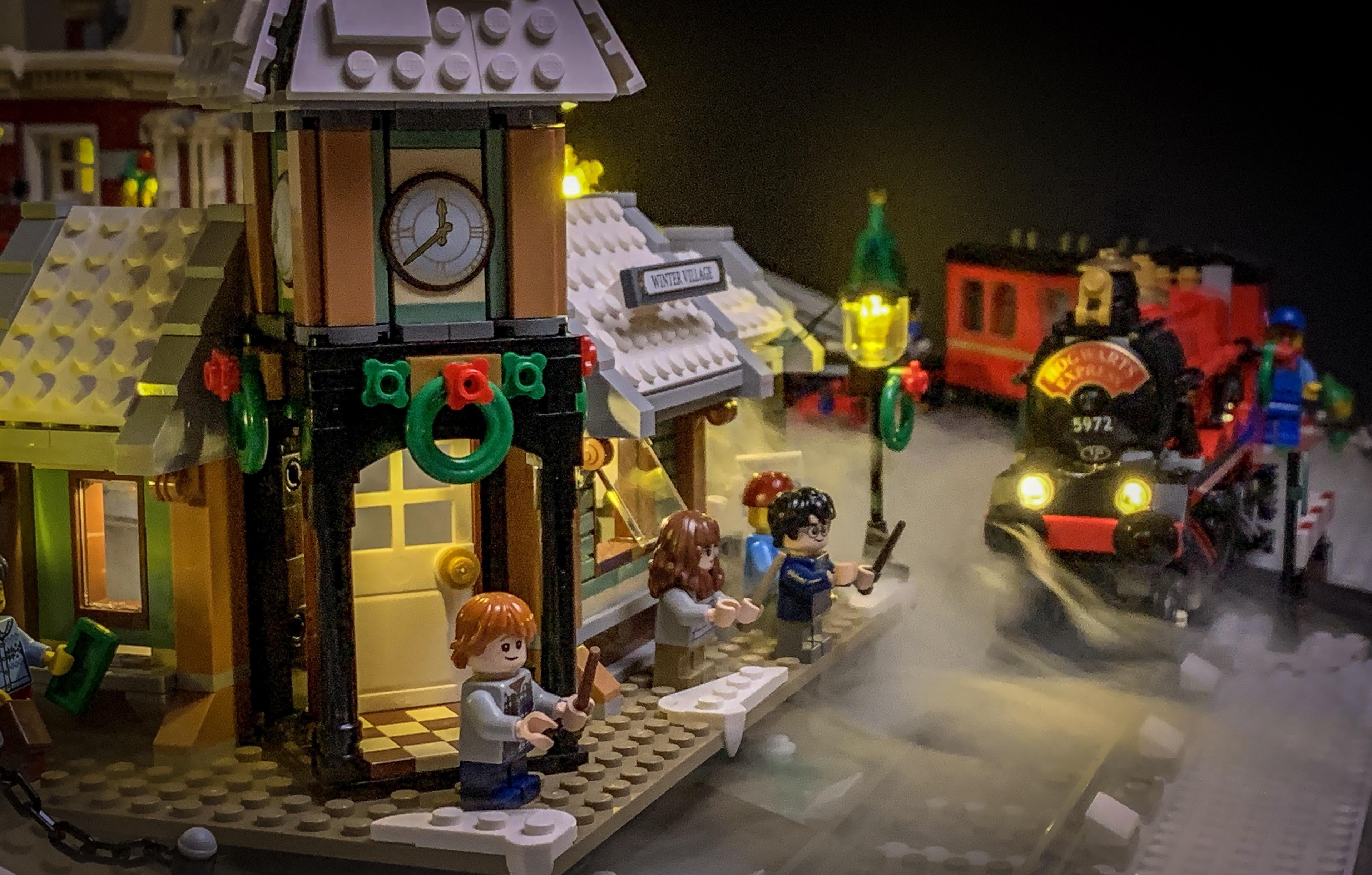 Christmas is over, but I never got to share my complete winter village