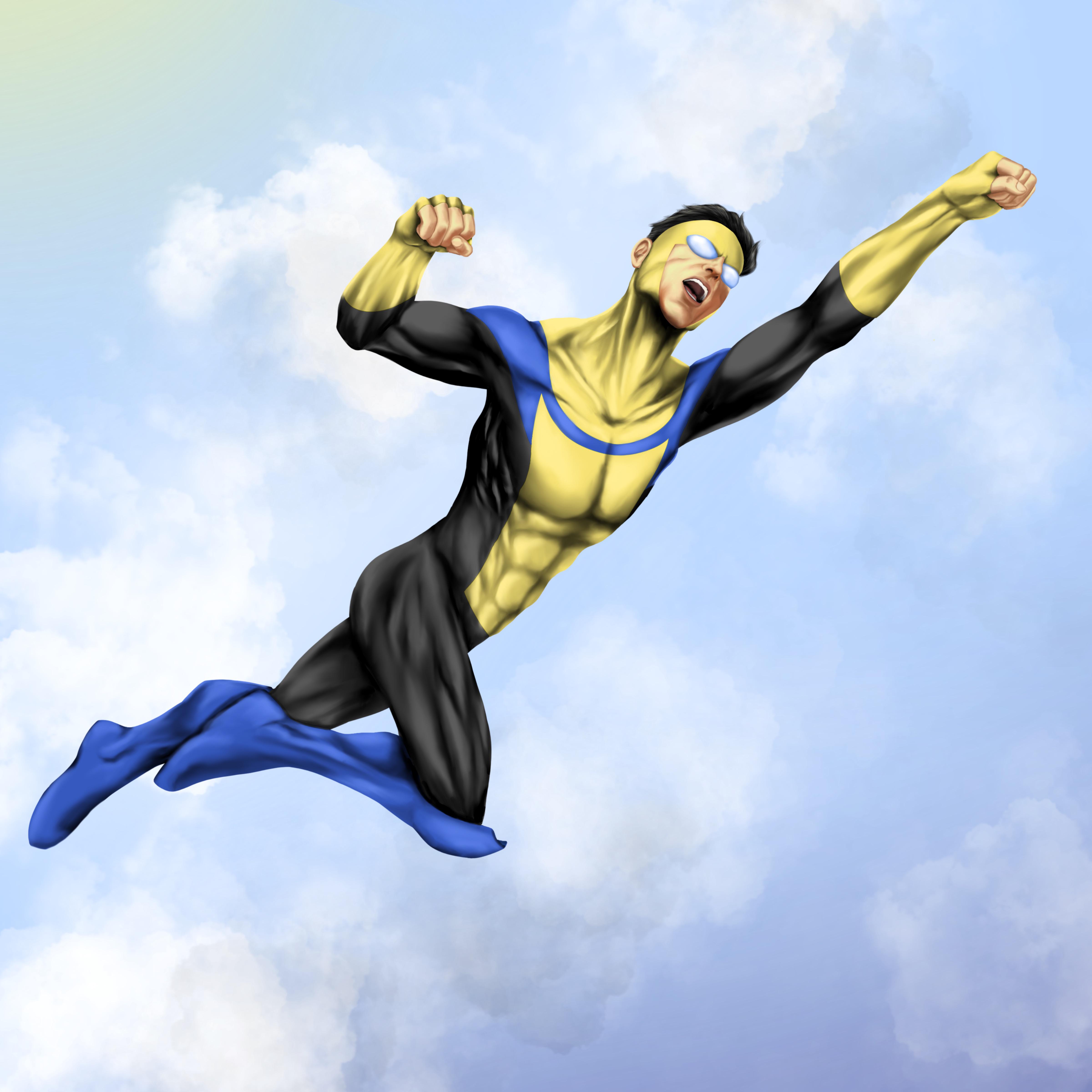 My Invincible fan art, can’t wait for the series to hit