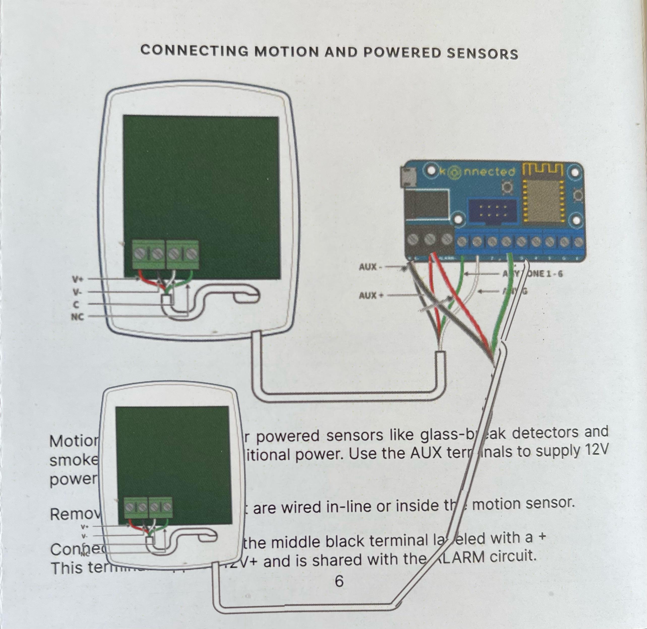 Wire Systems For Security Motion Sensors OOSSXX—Smart Flood Light