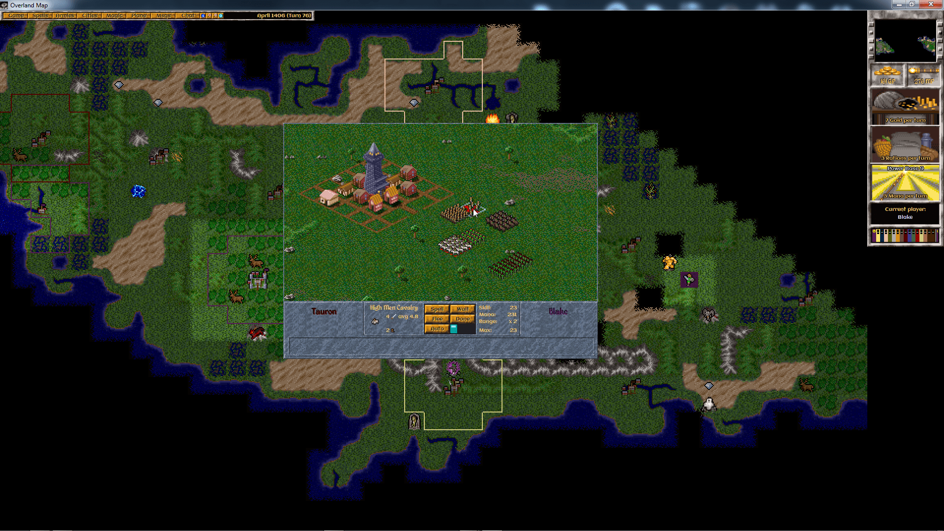 Not too sure about Caster of Magic. masterofmagic