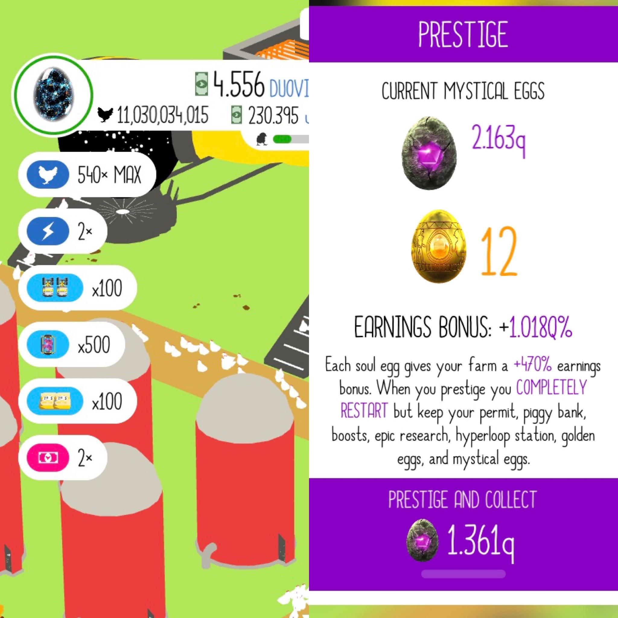 Other than waiting for the prestige boost to prestige, is there a better combination? This is