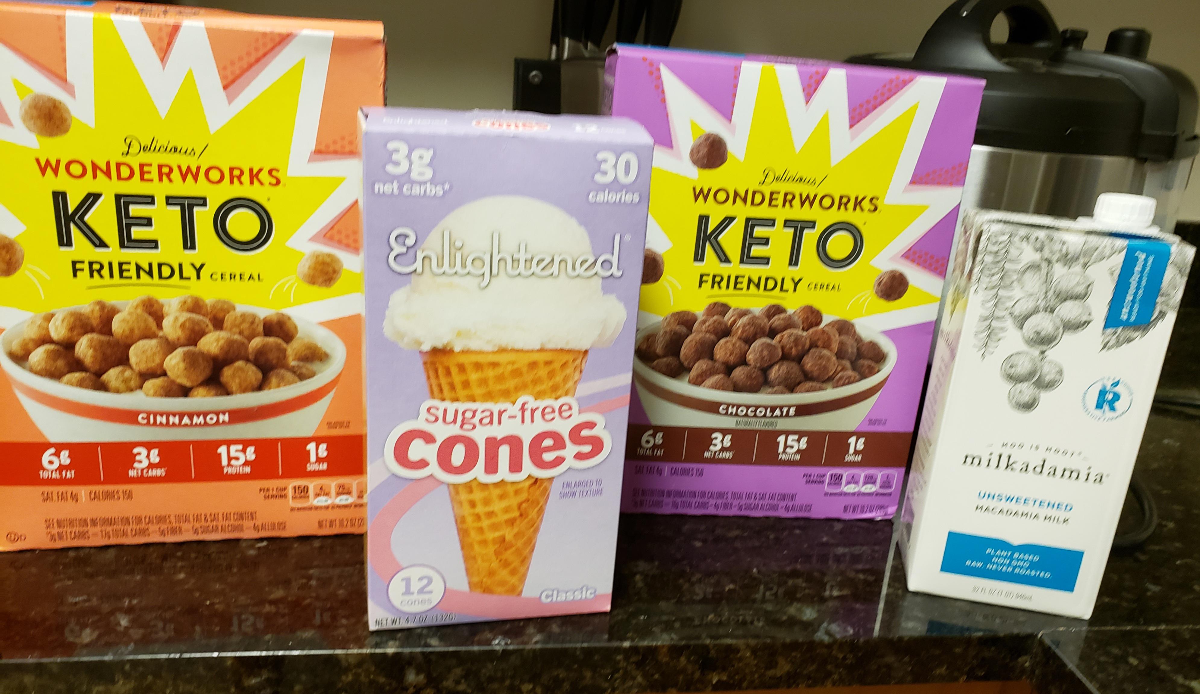 Found some new things to try. Wonderworks Cereal & Enlightened Ice