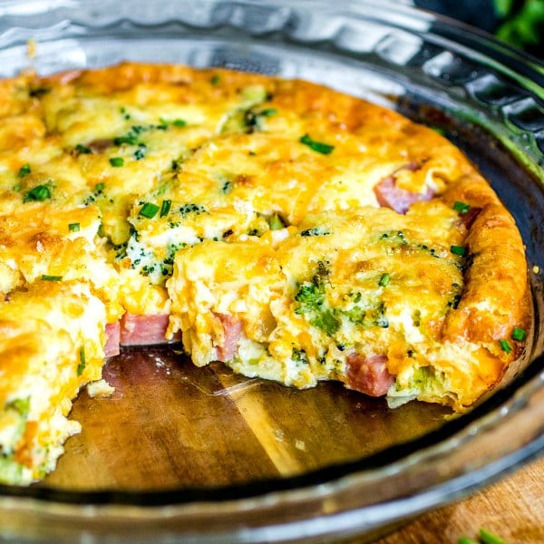 Low Carb Ham and Cheese Crustless Quiche r/ketorecipes